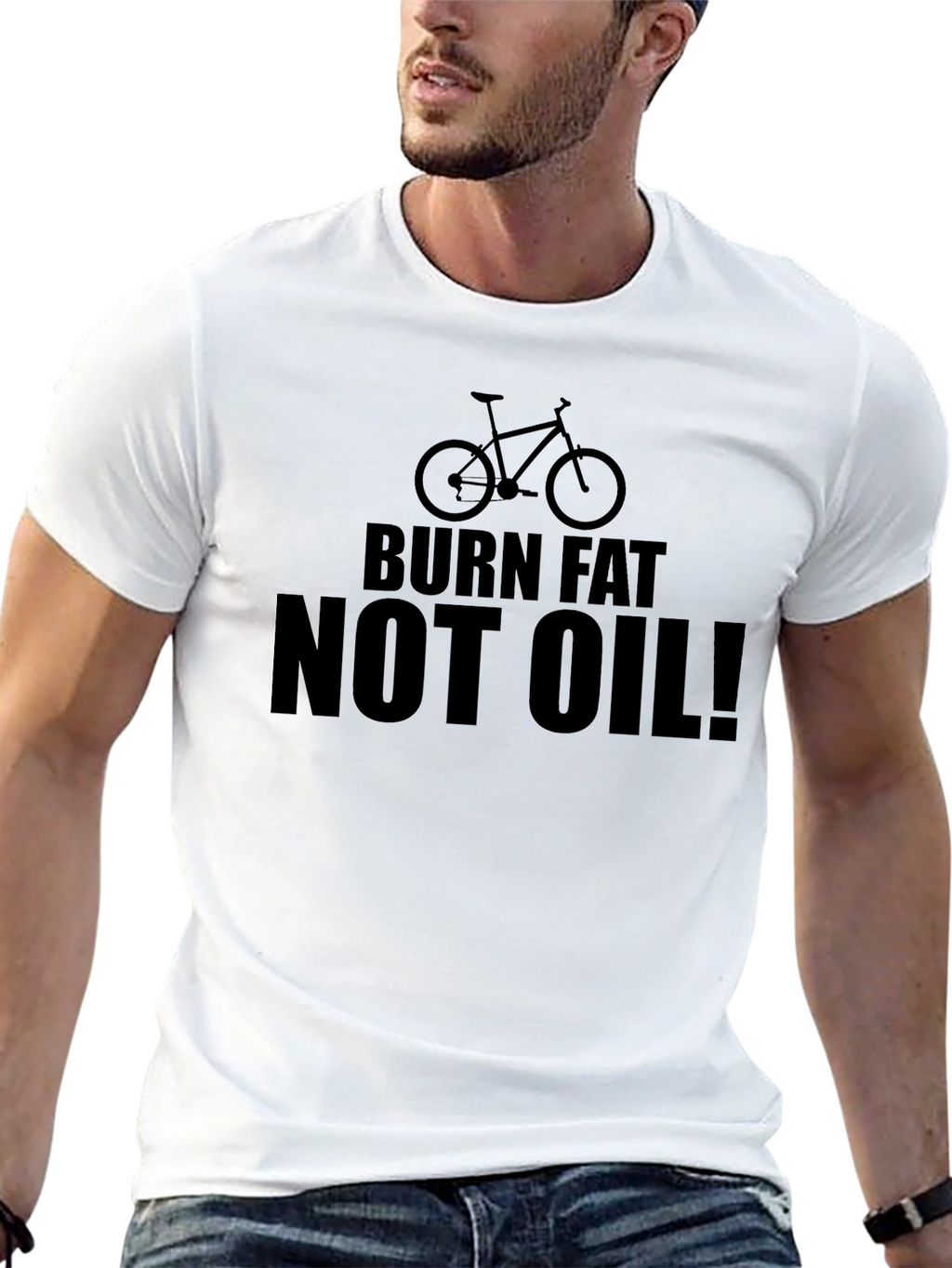 Burn Fat Not Oil! Graphic Tee