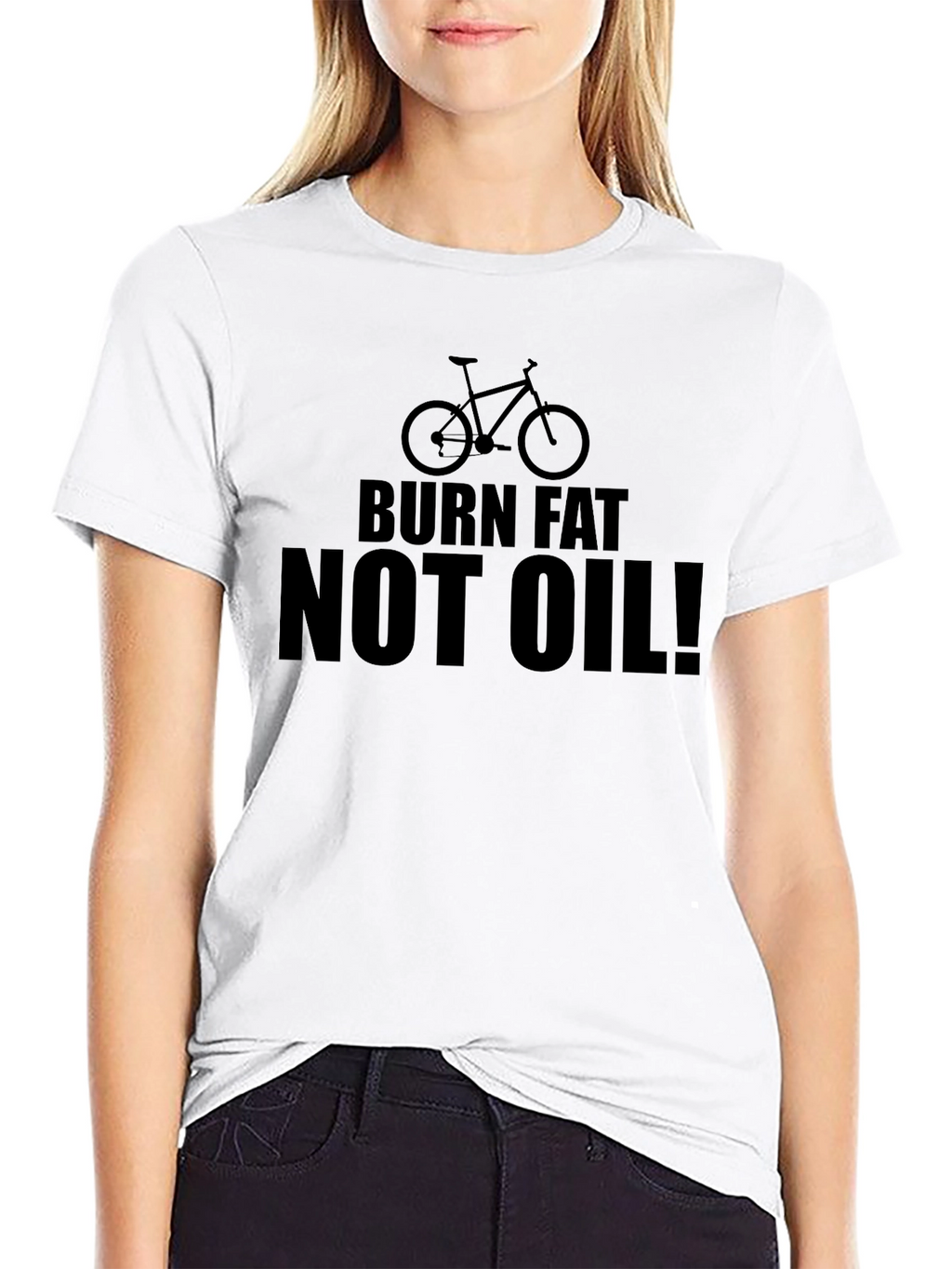 Burn Fat Not Oil! Graphic Tee