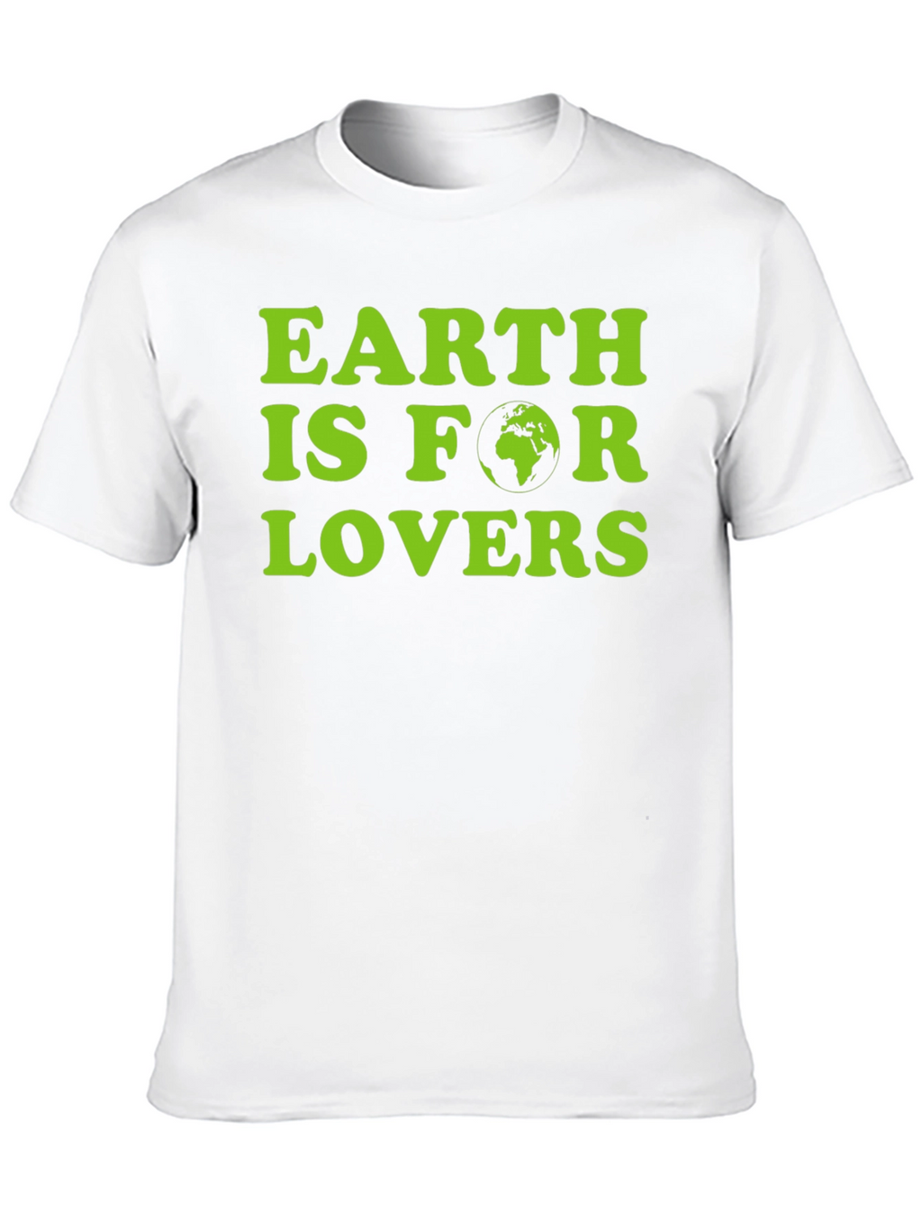 Earth Is For Lovers Graphic Tee - Black