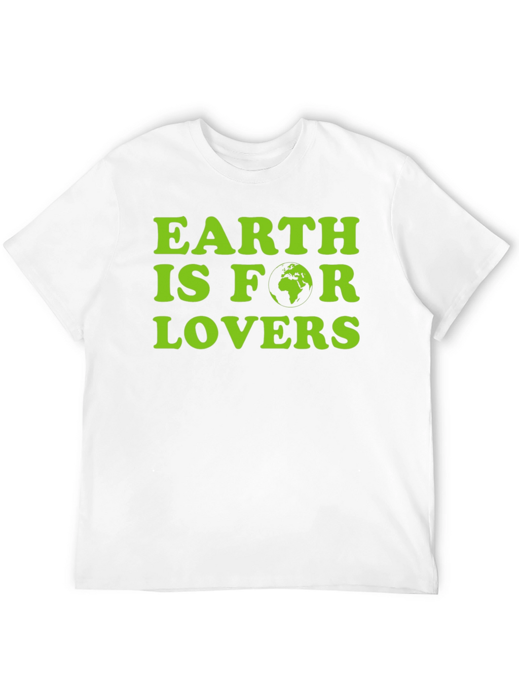 Earth Is For Lovers Graphic Tee - Black