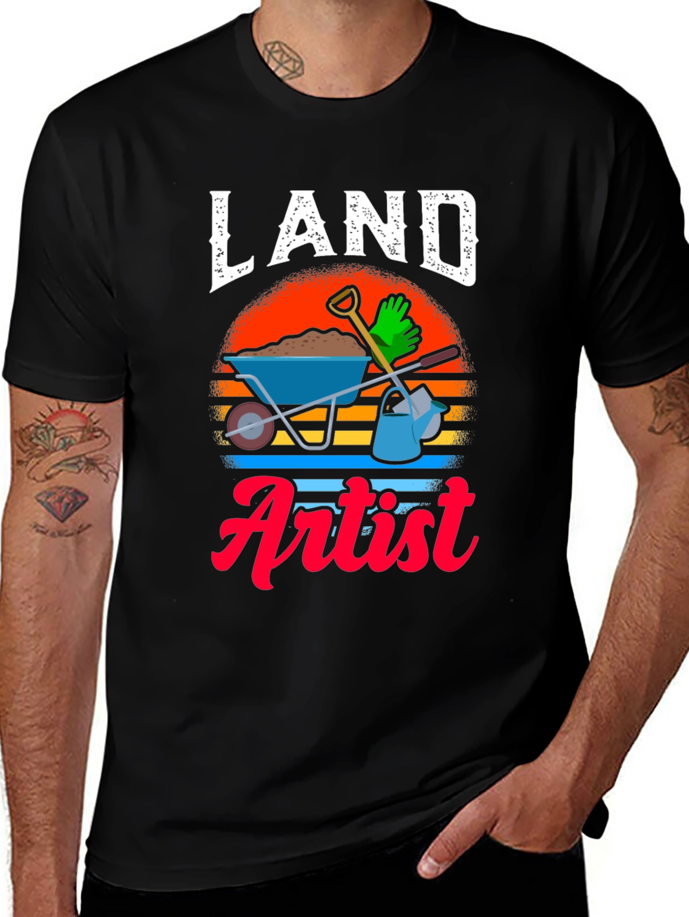Land Artist T-Shirt - Gardener Gift