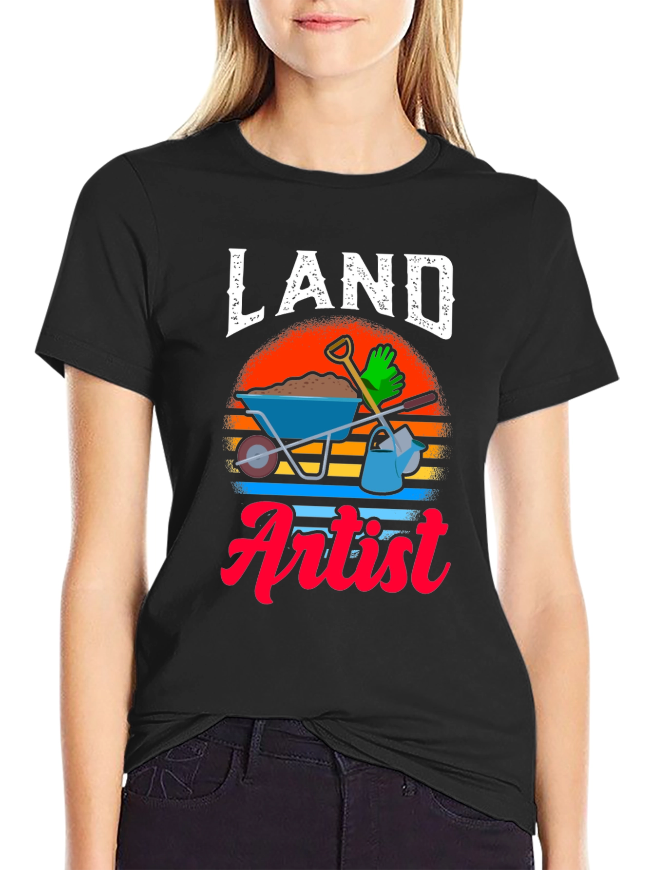 Land Artist T-Shirt - Gardener Gift