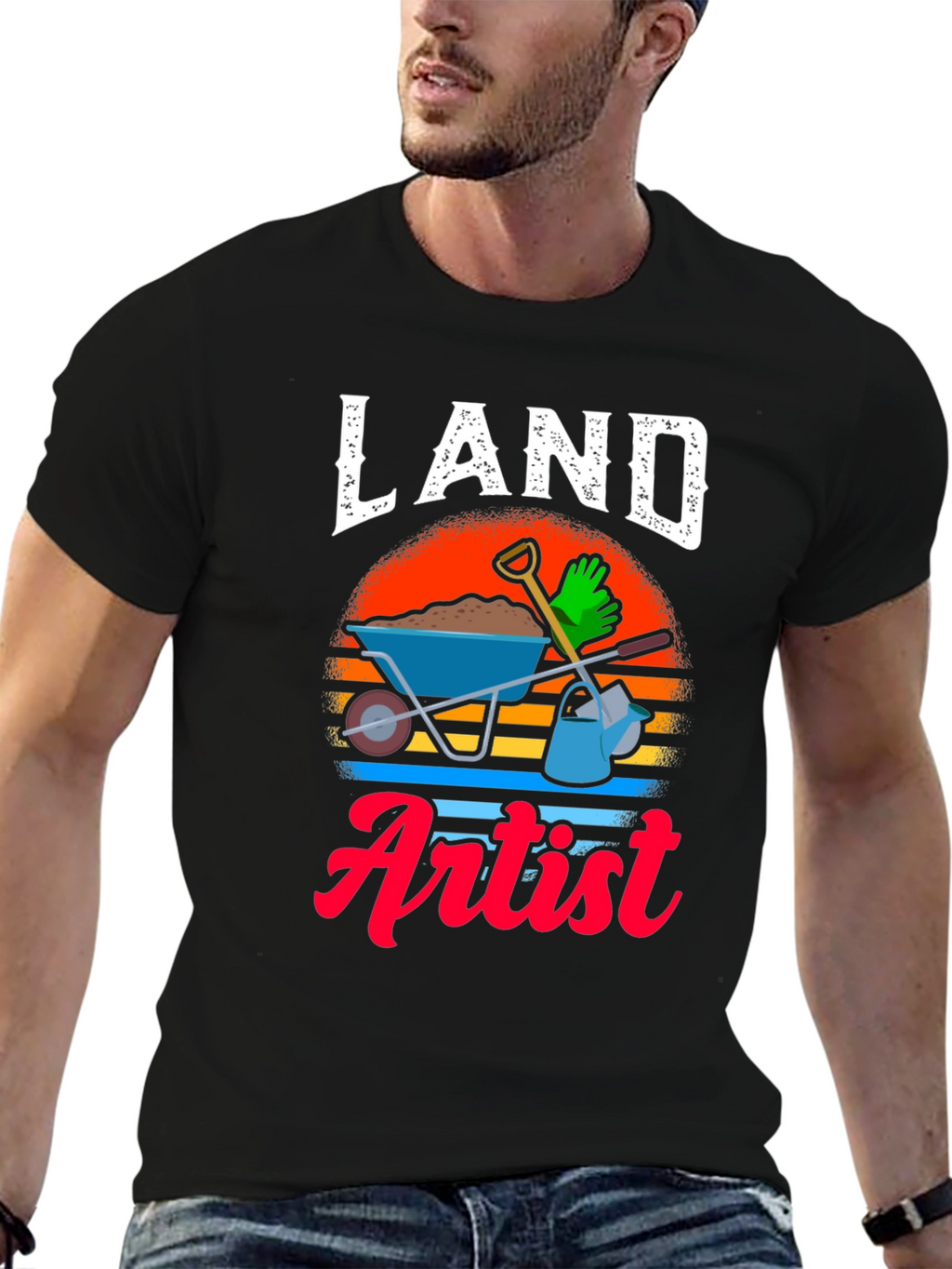 Land Artist T-Shirt - Gardener Gift