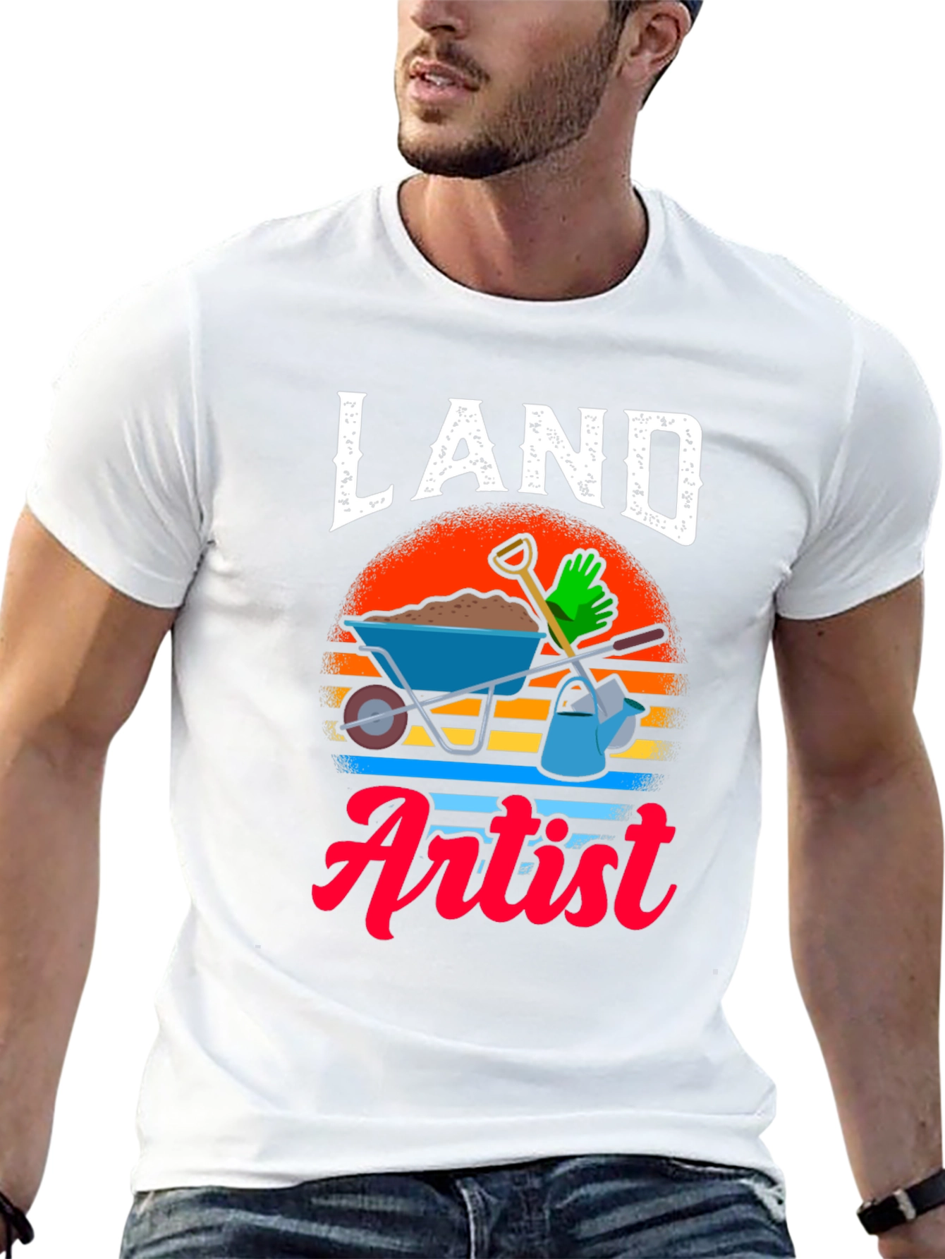 Land Artist T-Shirt - Gardener Gift