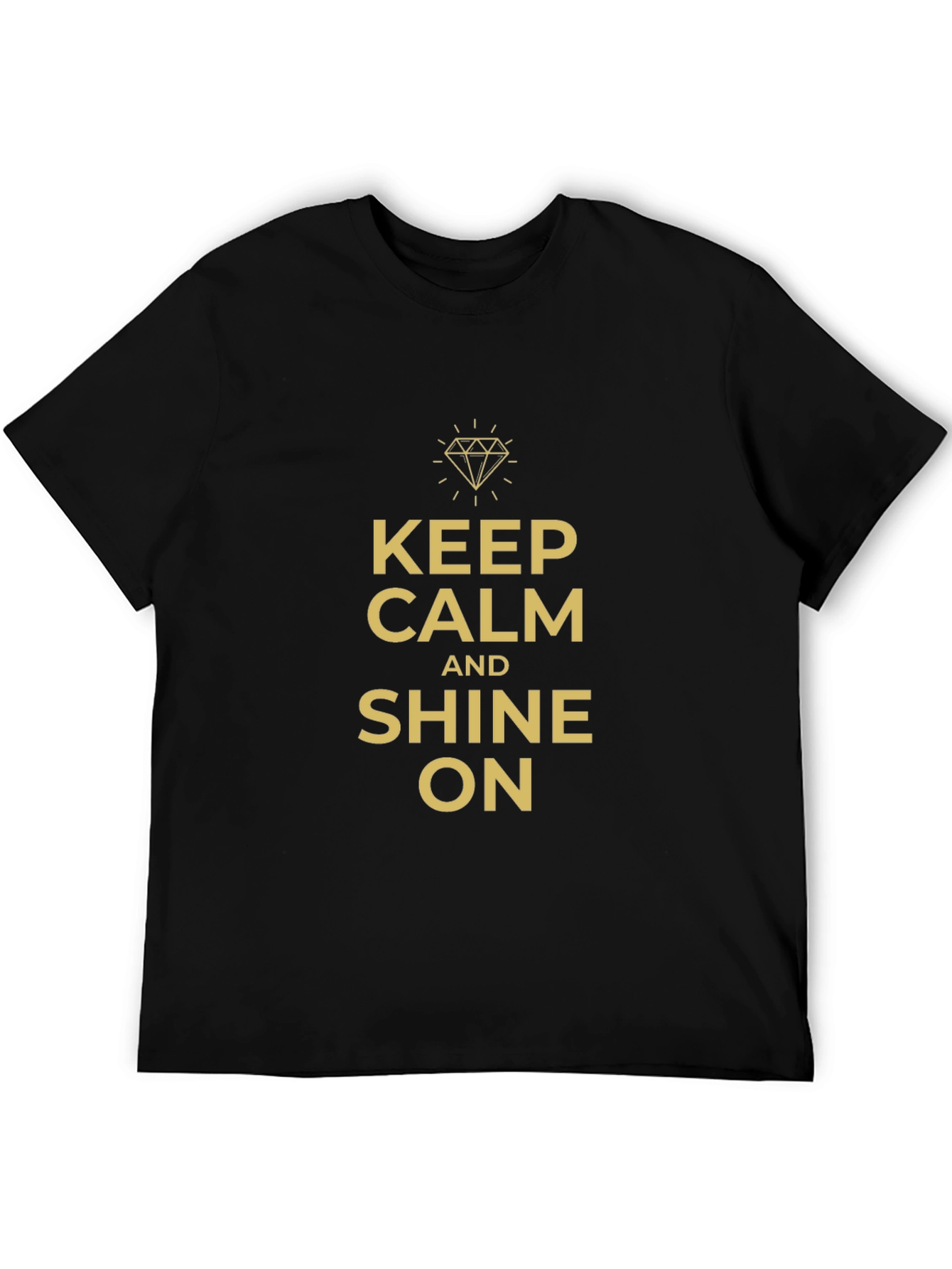 Keep Calm and Shine On Graphic T-Shirt