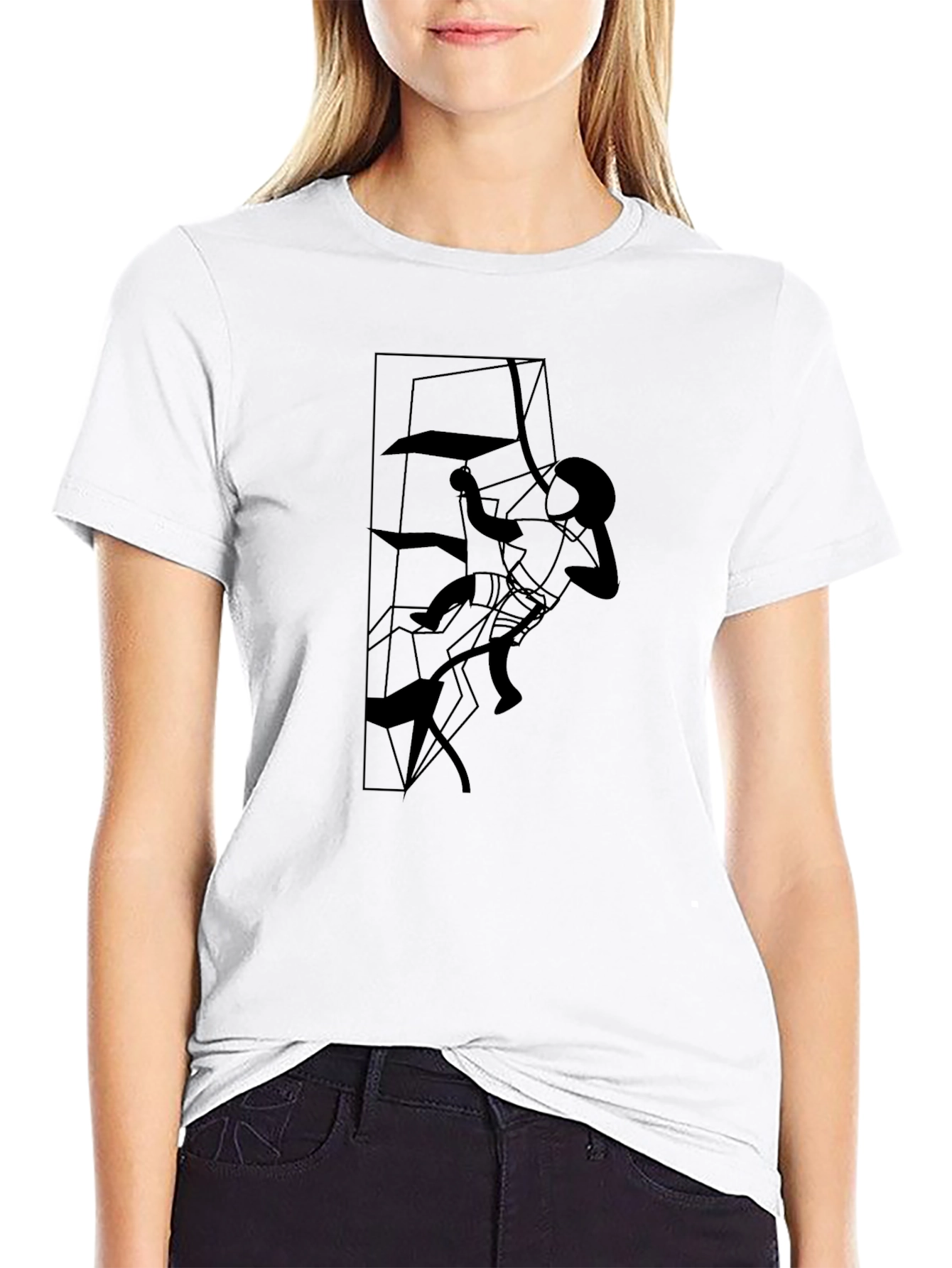 Climbing Silhouette Graphic Tee