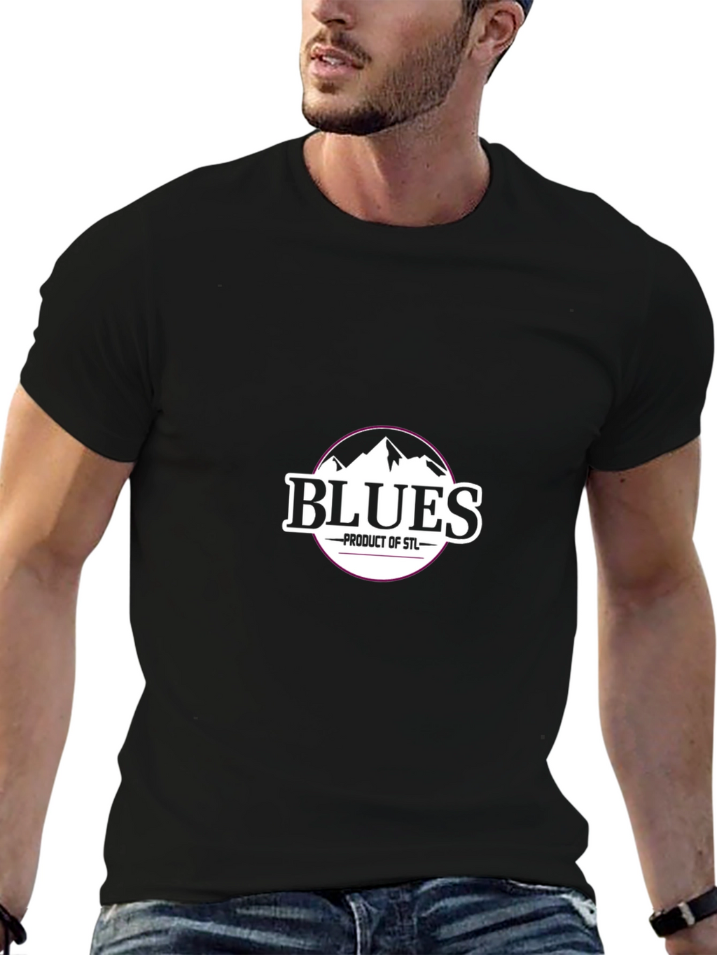 Blues Product of STL Graphic Tee