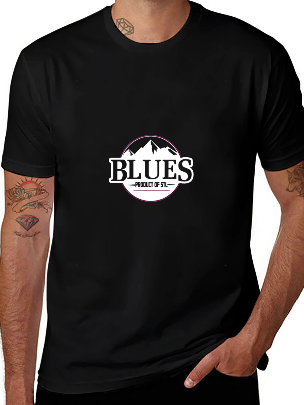 Blues Product of STL Graphic Tee