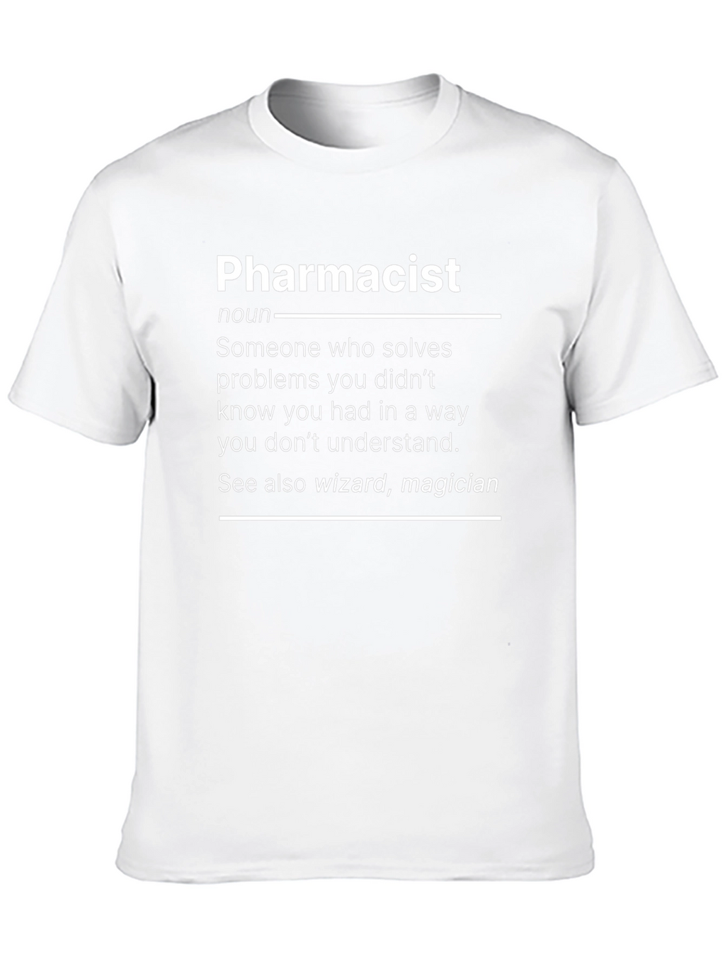 Pharmacist Definition Graphic T-Shirt