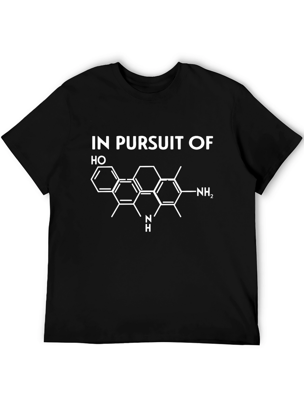 In Pursuit Of Molecule Black T-Shirt