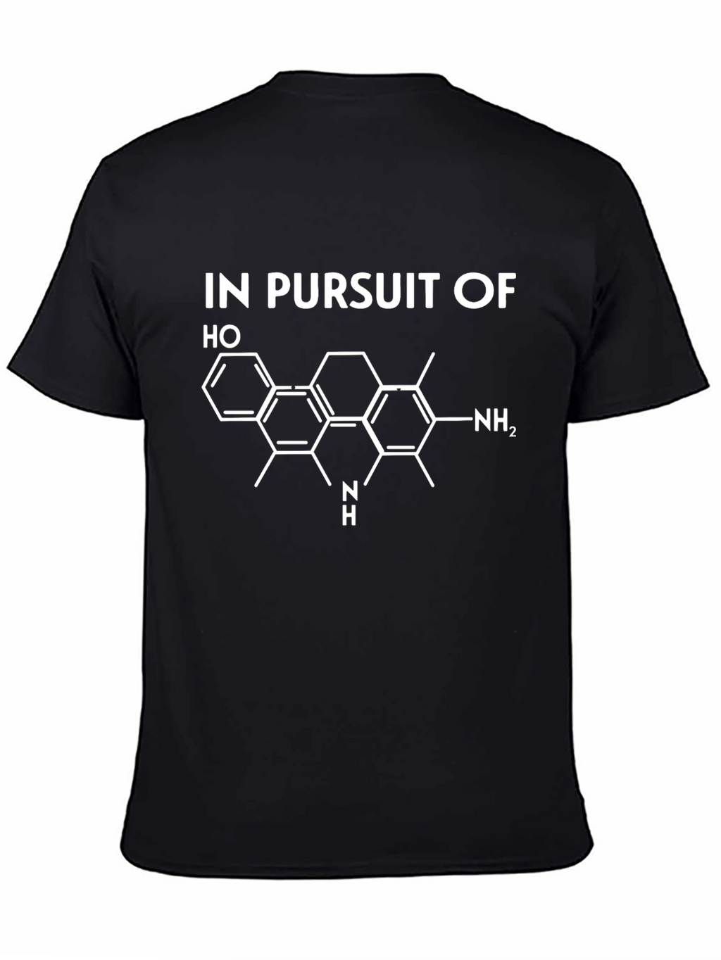 In Pursuit Of Molecule Black T-Shirt