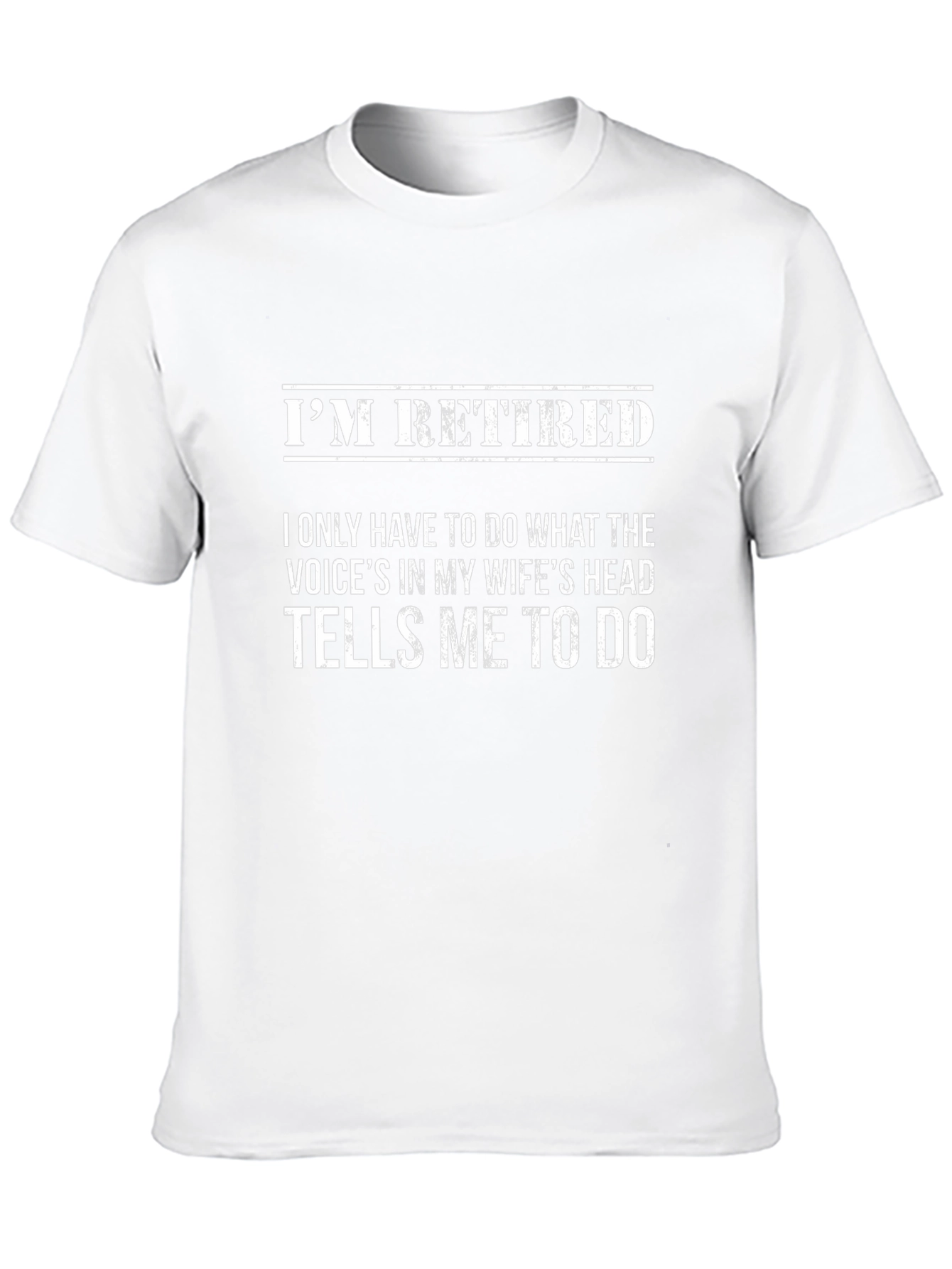 Retired Funny T-Shirt - Wifes Orders
