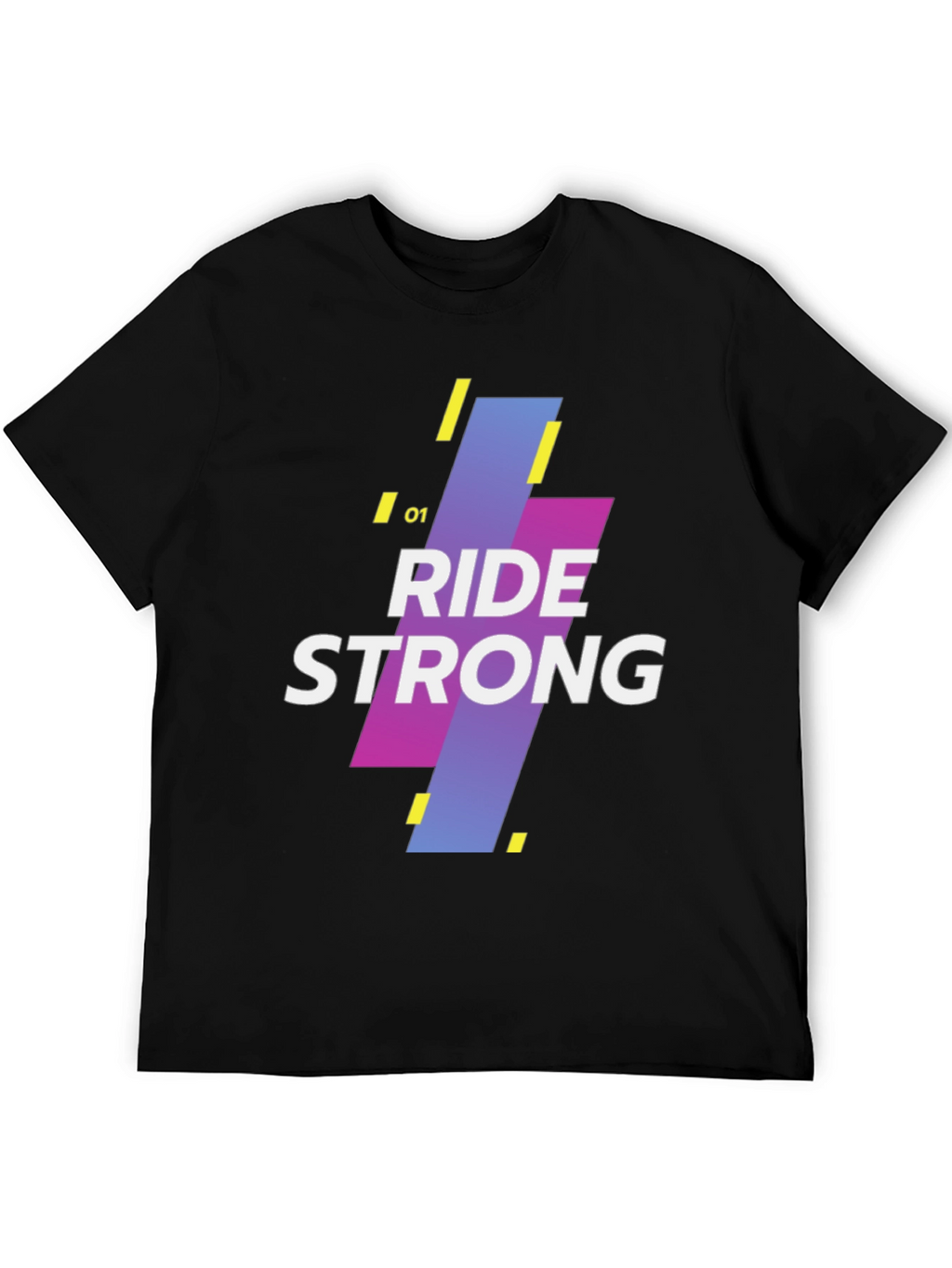 Ride Strong Graphic Tee - Mens Black T-Shirt