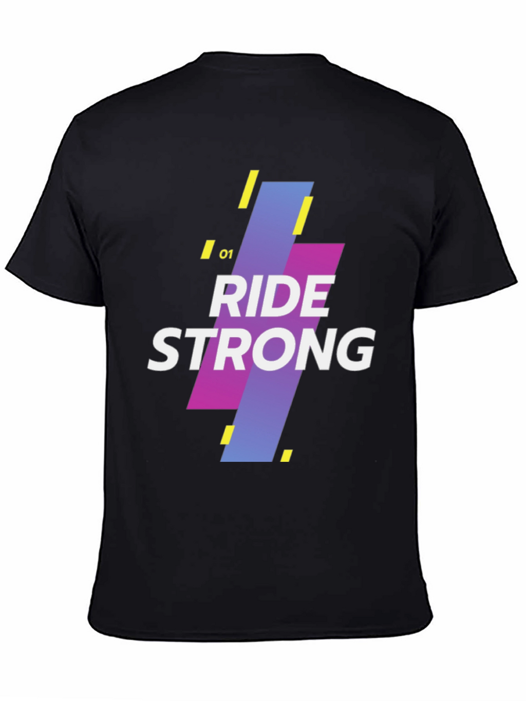 Ride Strong Graphic Tee - Mens Black T-Shirt