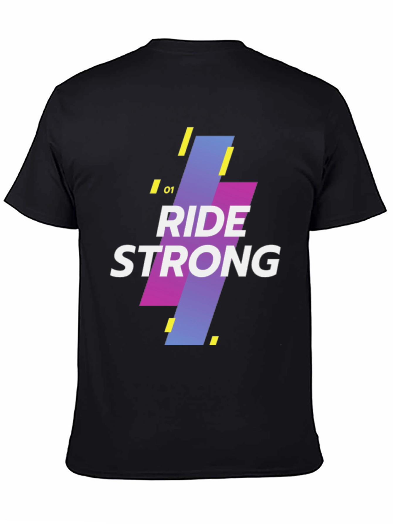 Ride Strong Graphic Tee - Mens Black T-Shirt