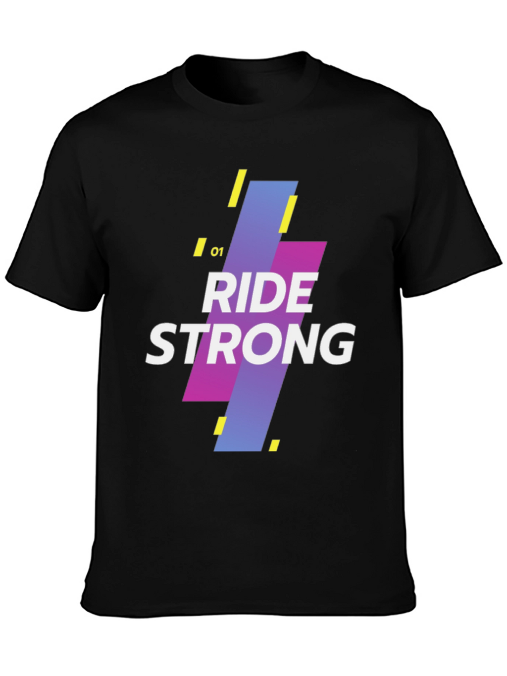 Ride Strong Graphic Tee - Mens Black T-Shirt