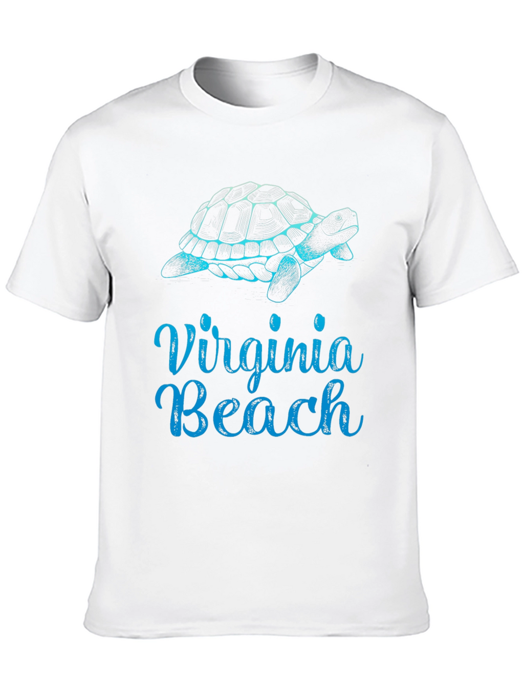 Virginia Beach Turtle Graphic Tee - Black