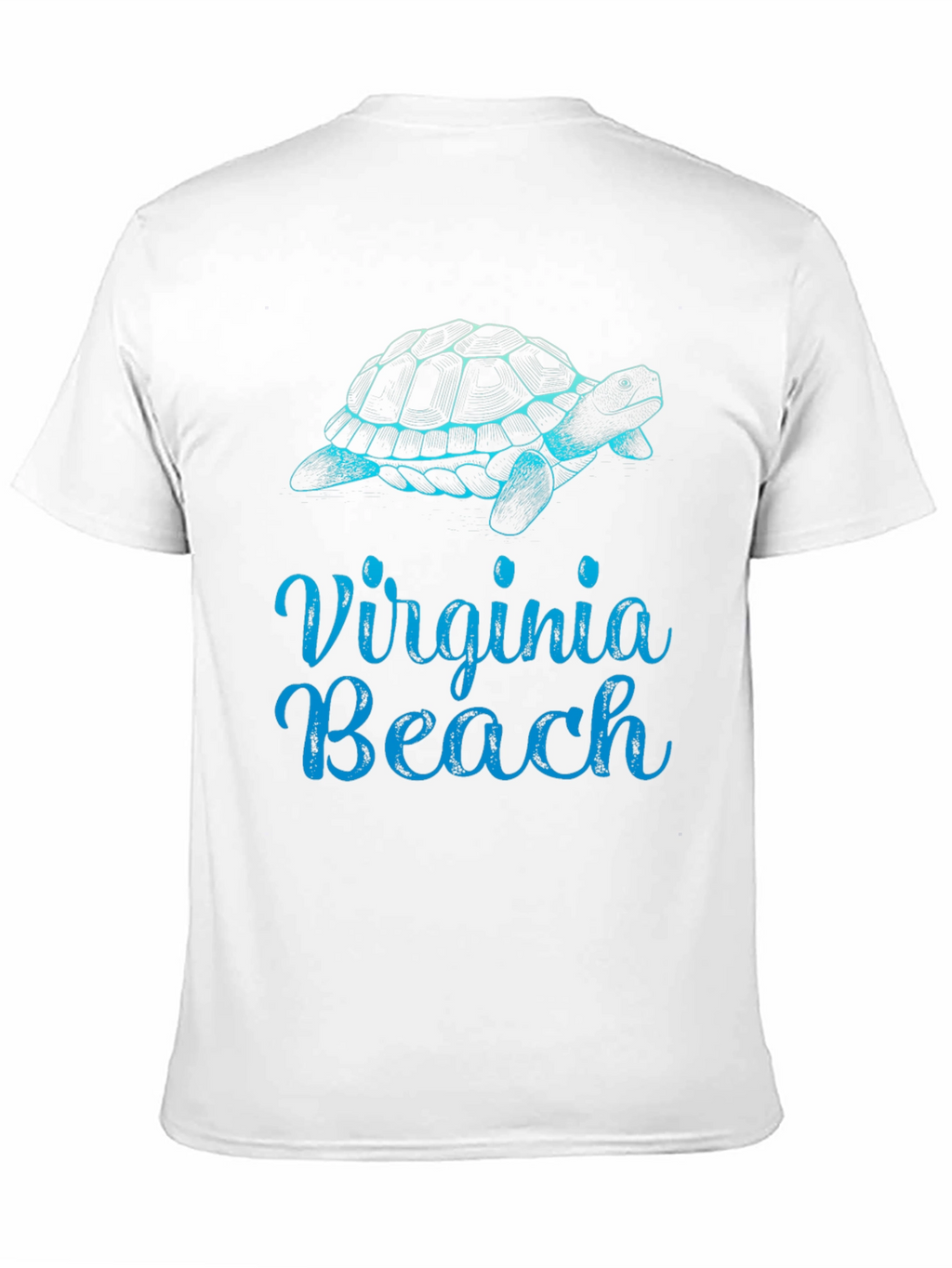 Virginia Beach Turtle Graphic Tee - Black
