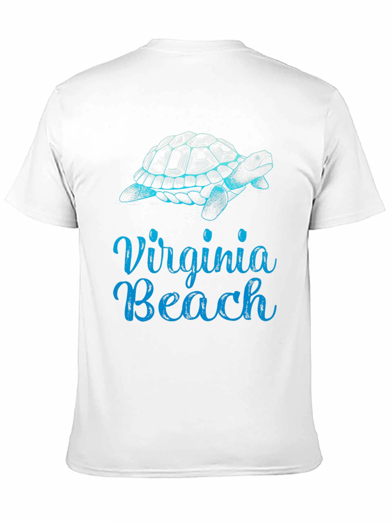Virginia Beach Turtle Graphic Tee - Black