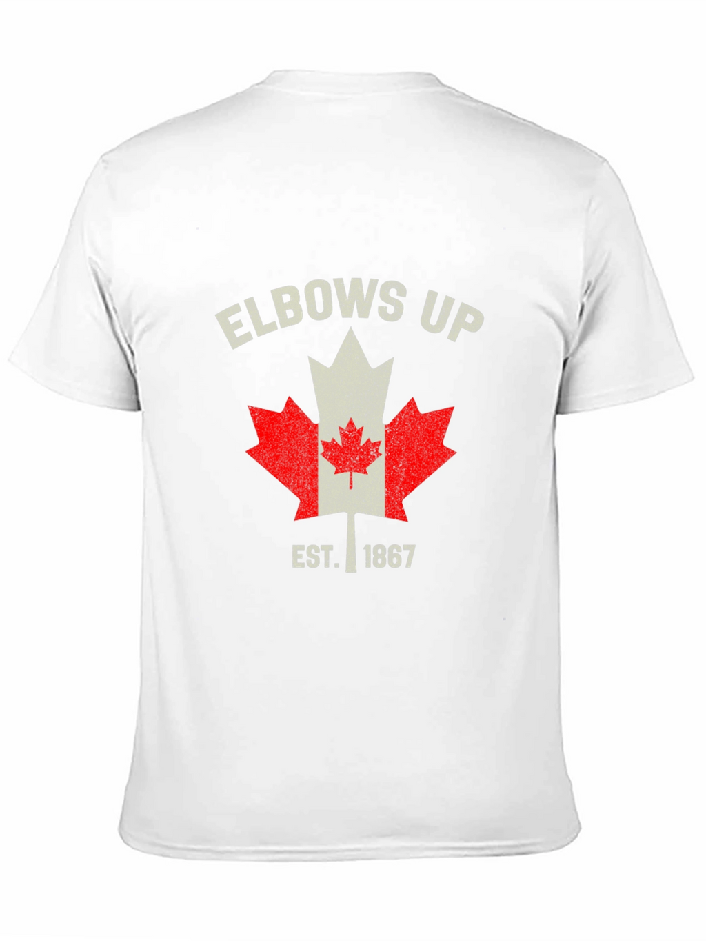 Elbows Up Canada Maple Leaf Est. 1867 T-Shirt