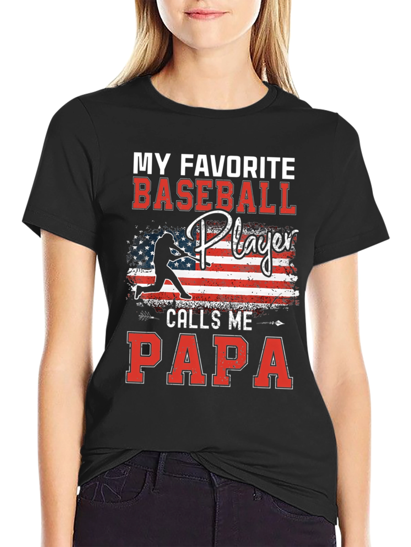 My Favorite Baseball Player Calls Me Papa T-Shirt