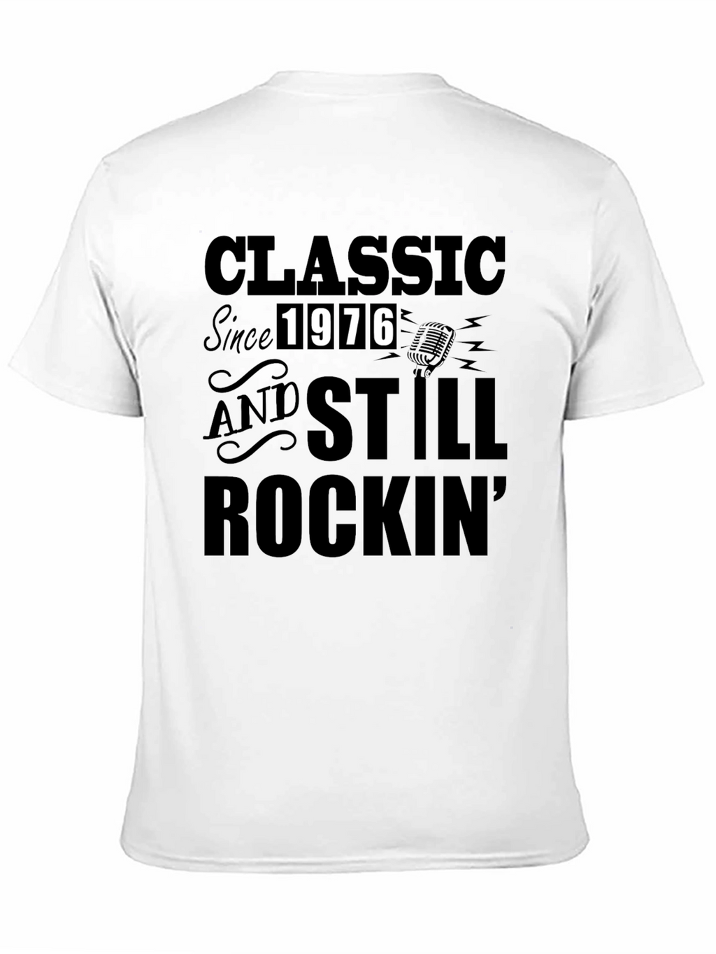 Classic Since 1976 Rockin Graphic Tee