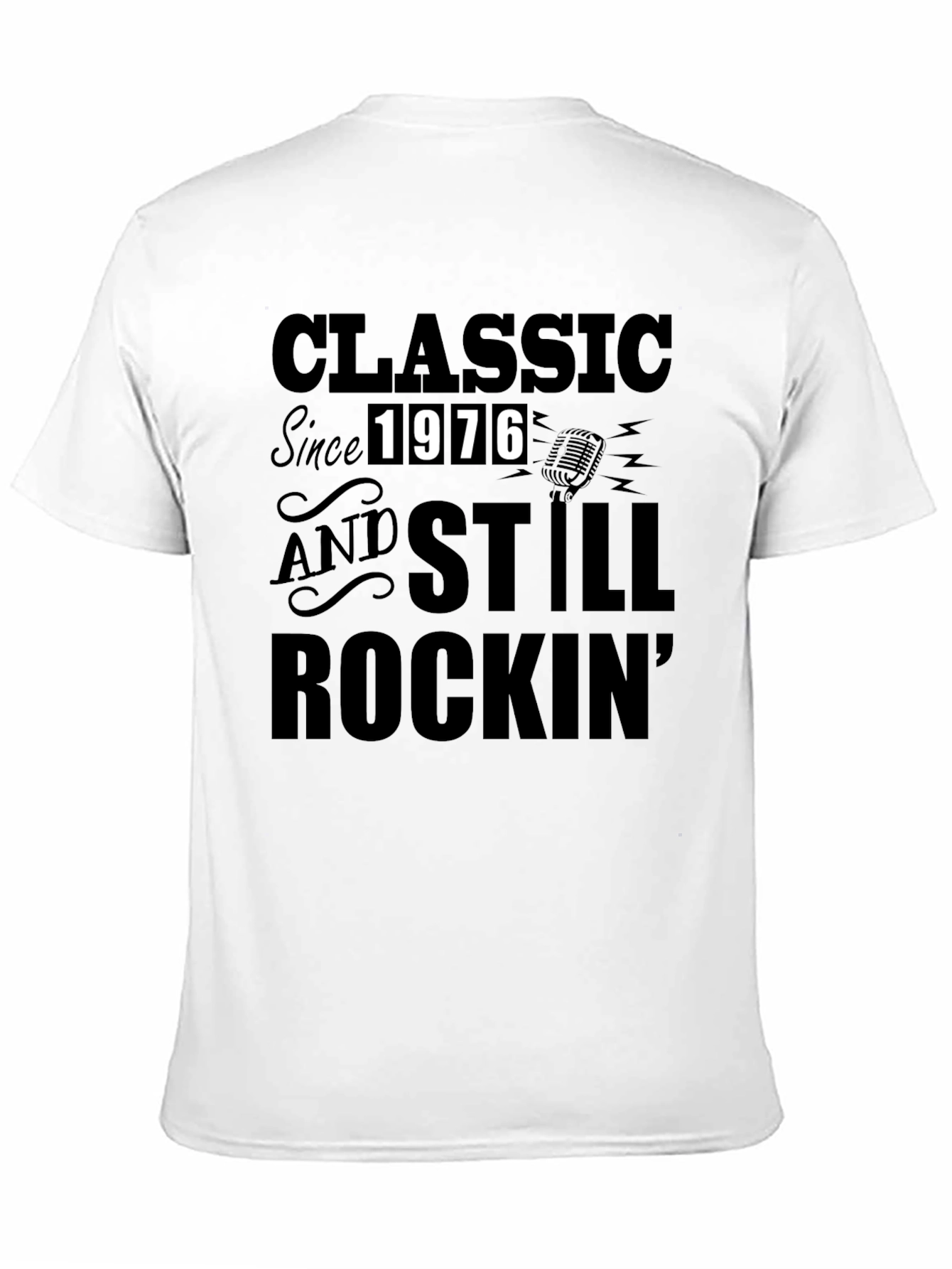 Classic Since 1976 Rockin Graphic Tee