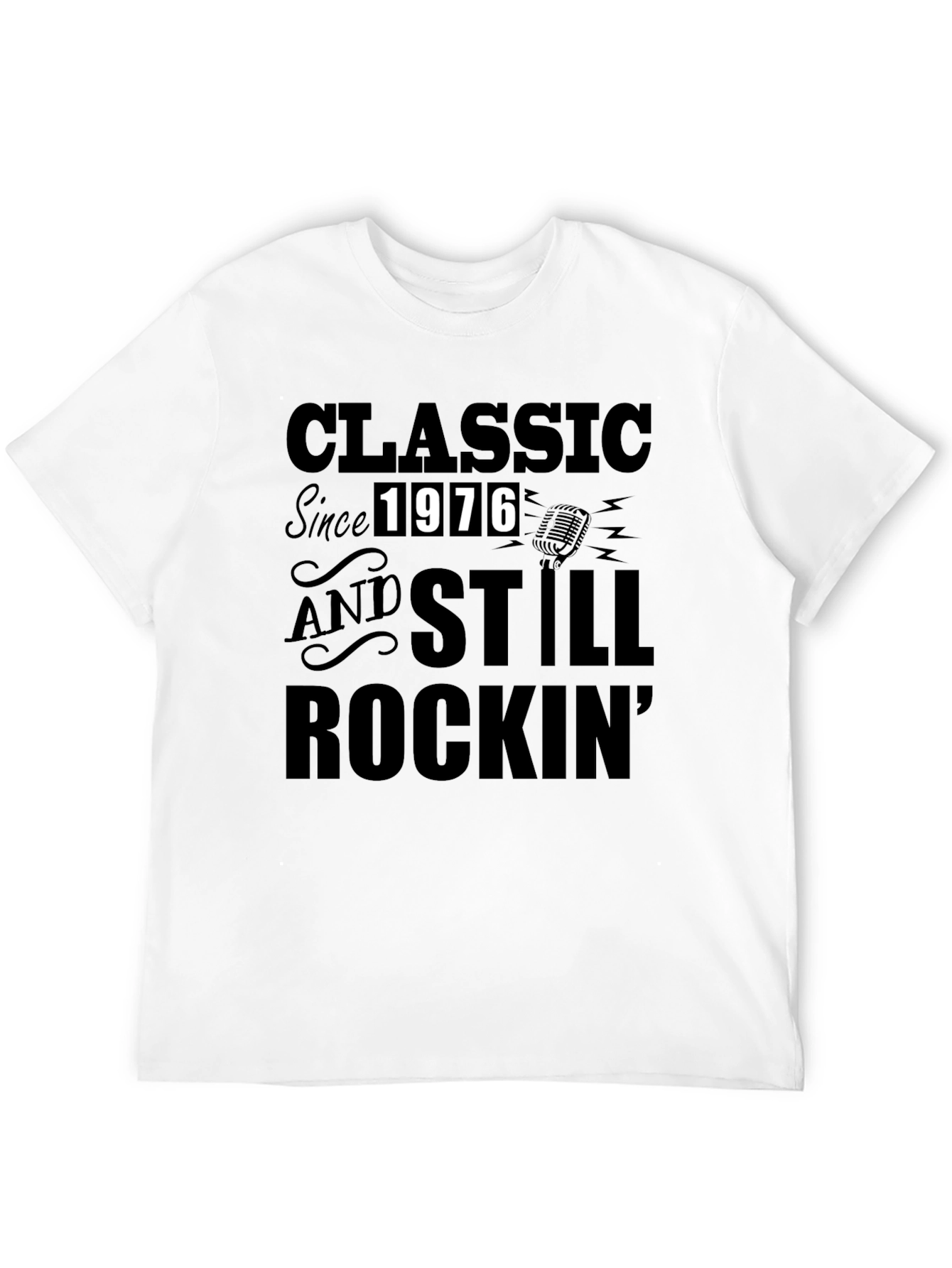 Classic Since 1976 Rockin Graphic Tee