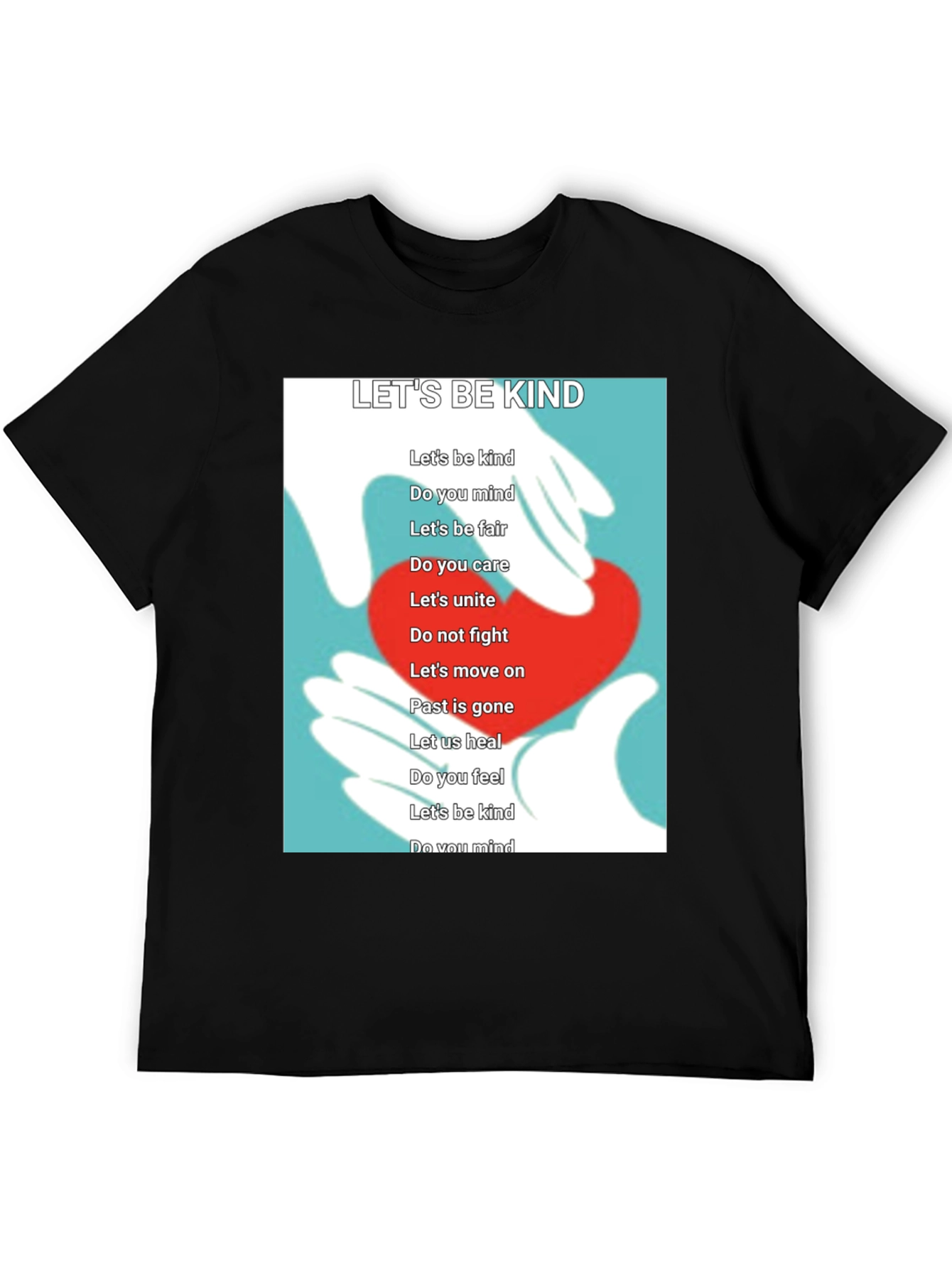 Lets Be Kind Graphic T-Shirt
