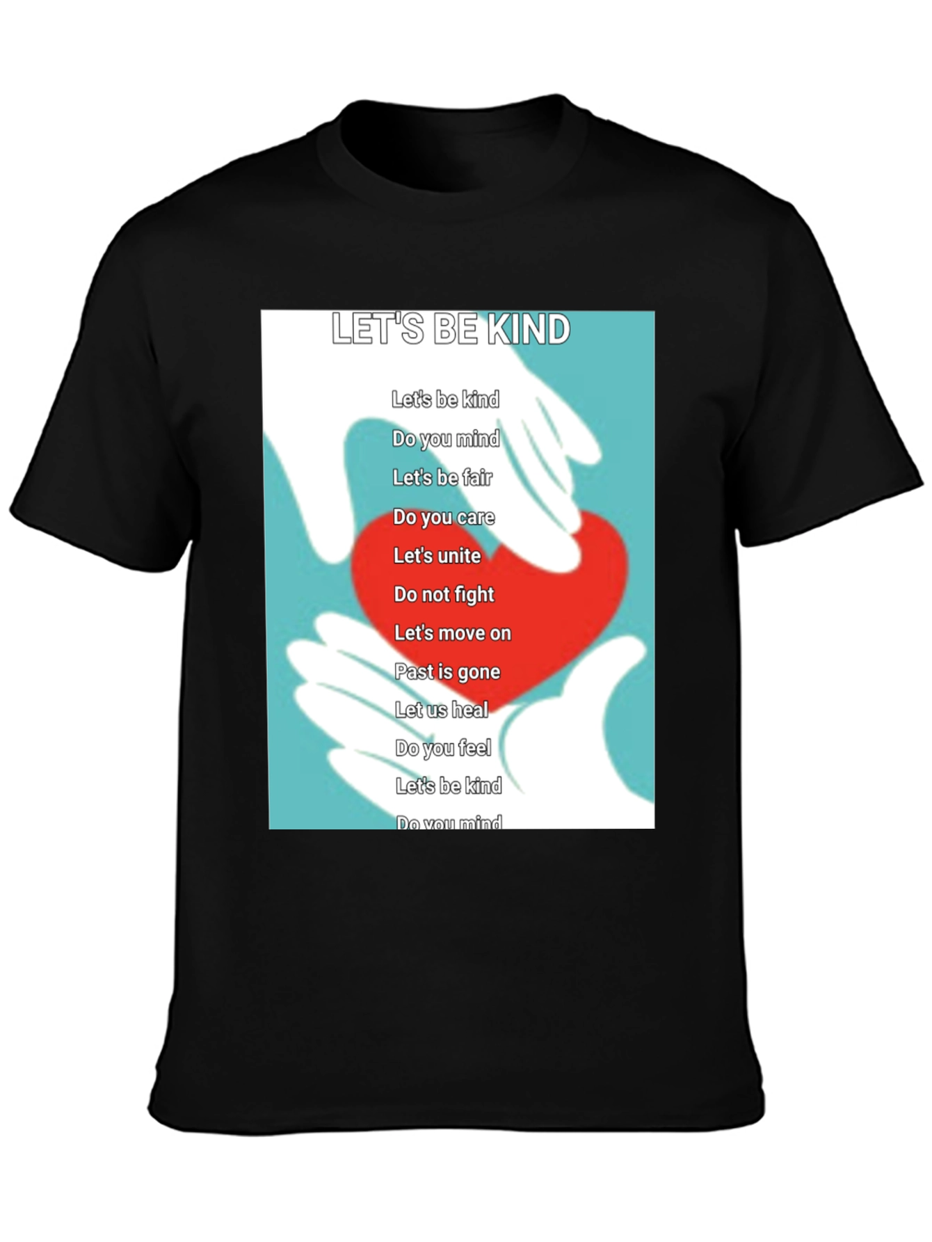 Lets Be Kind Graphic T-Shirt