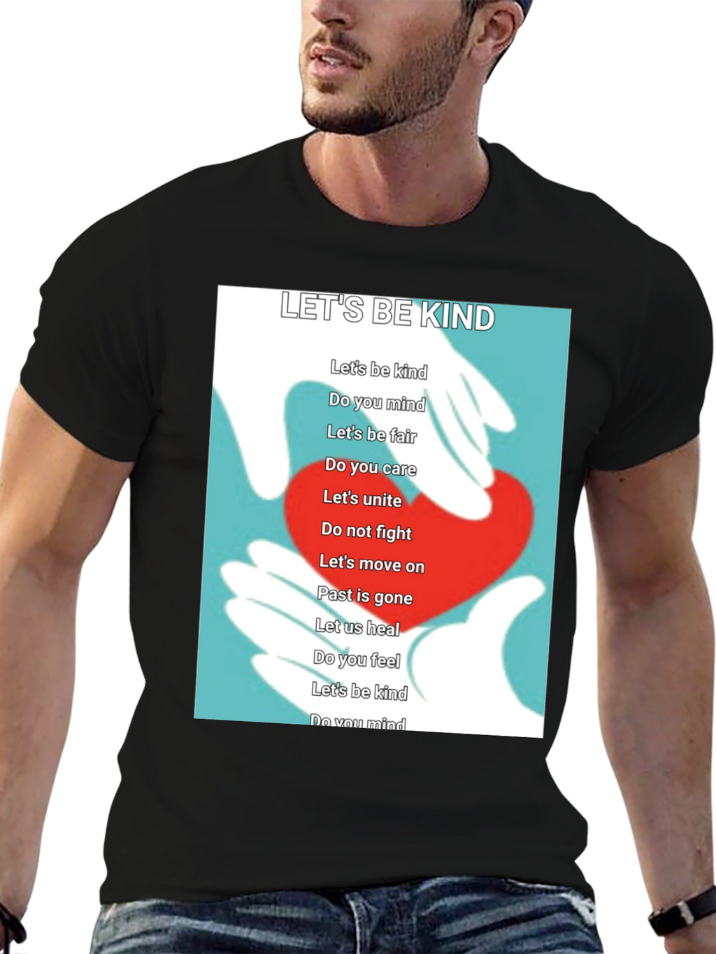 Lets Be Kind Graphic T-Shirt