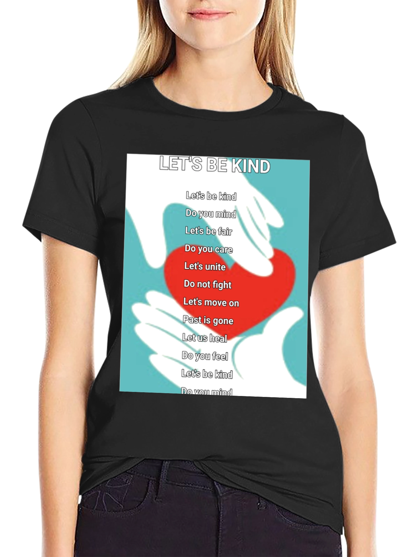 Lets Be Kind Graphic T-Shirt