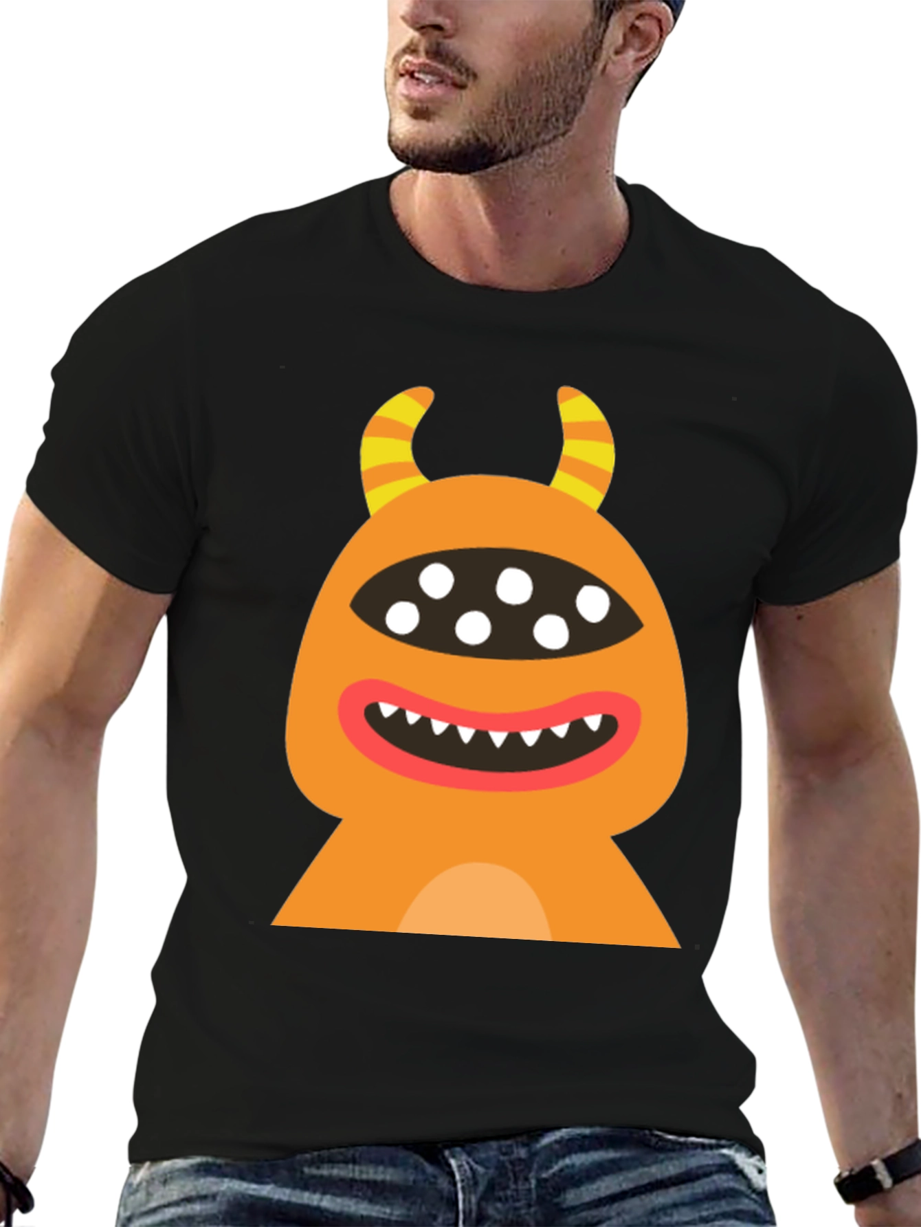 Monster Graphic Tee - Funky & Bold Design