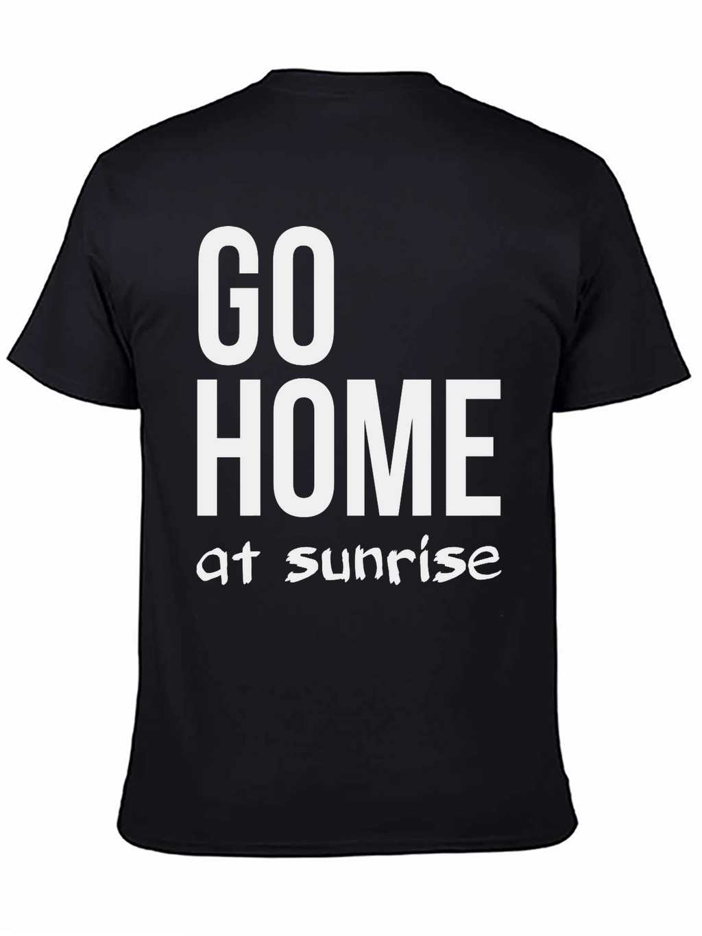 Go Home At Sunrise Graphic T-Shirt