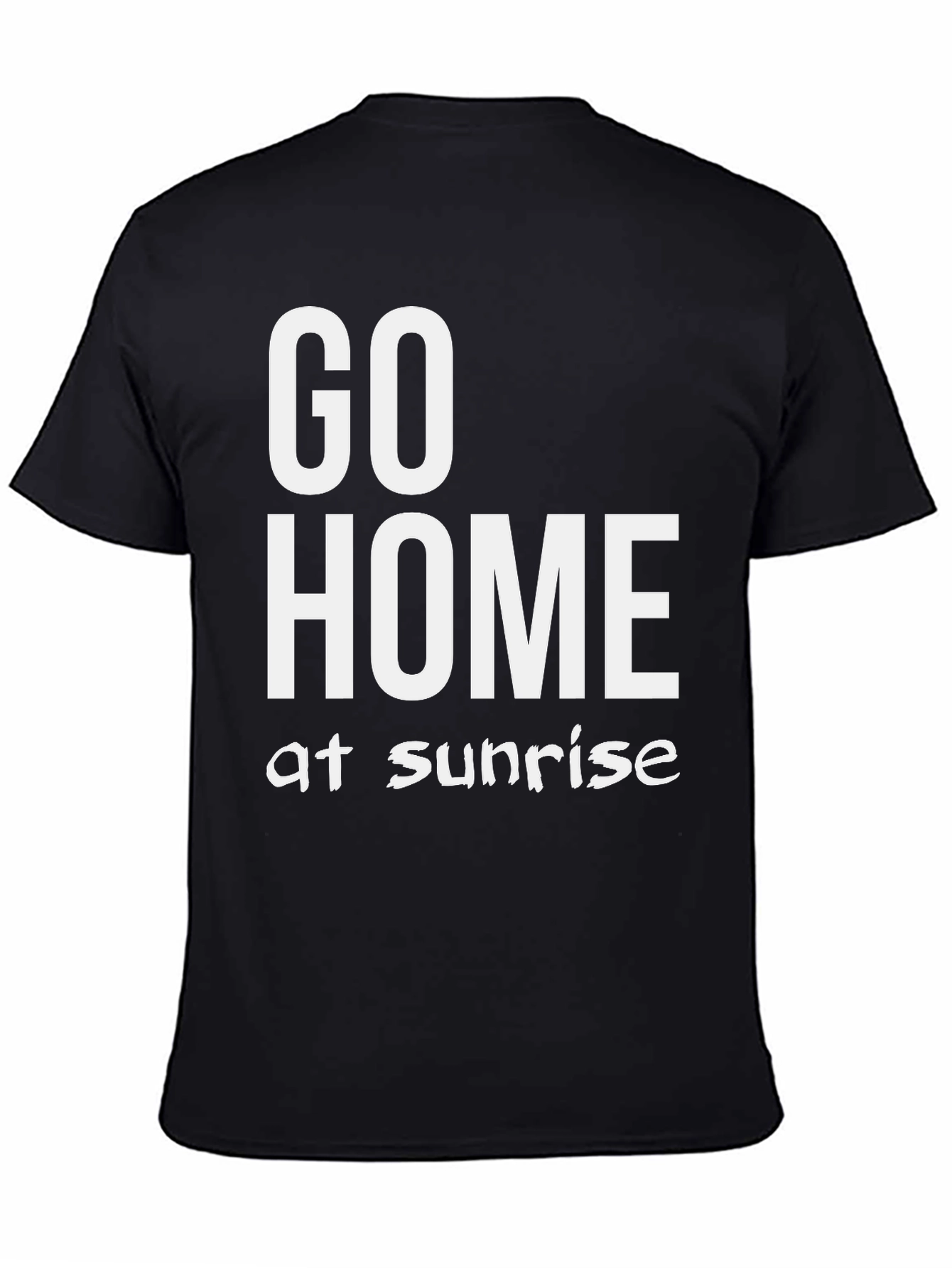 Go Home At Sunrise Graphic T-Shirt