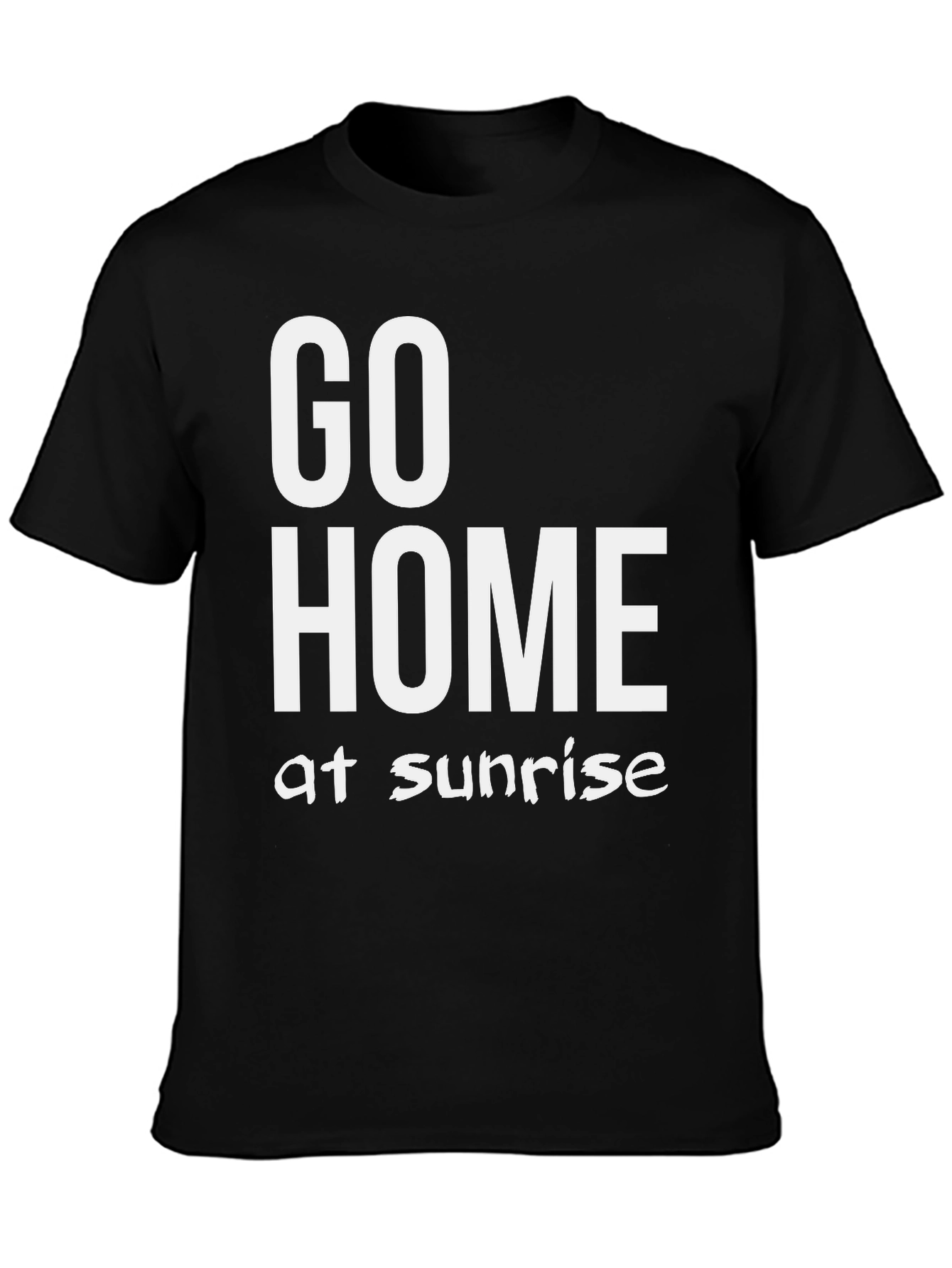 Go Home At Sunrise Graphic T-Shirt