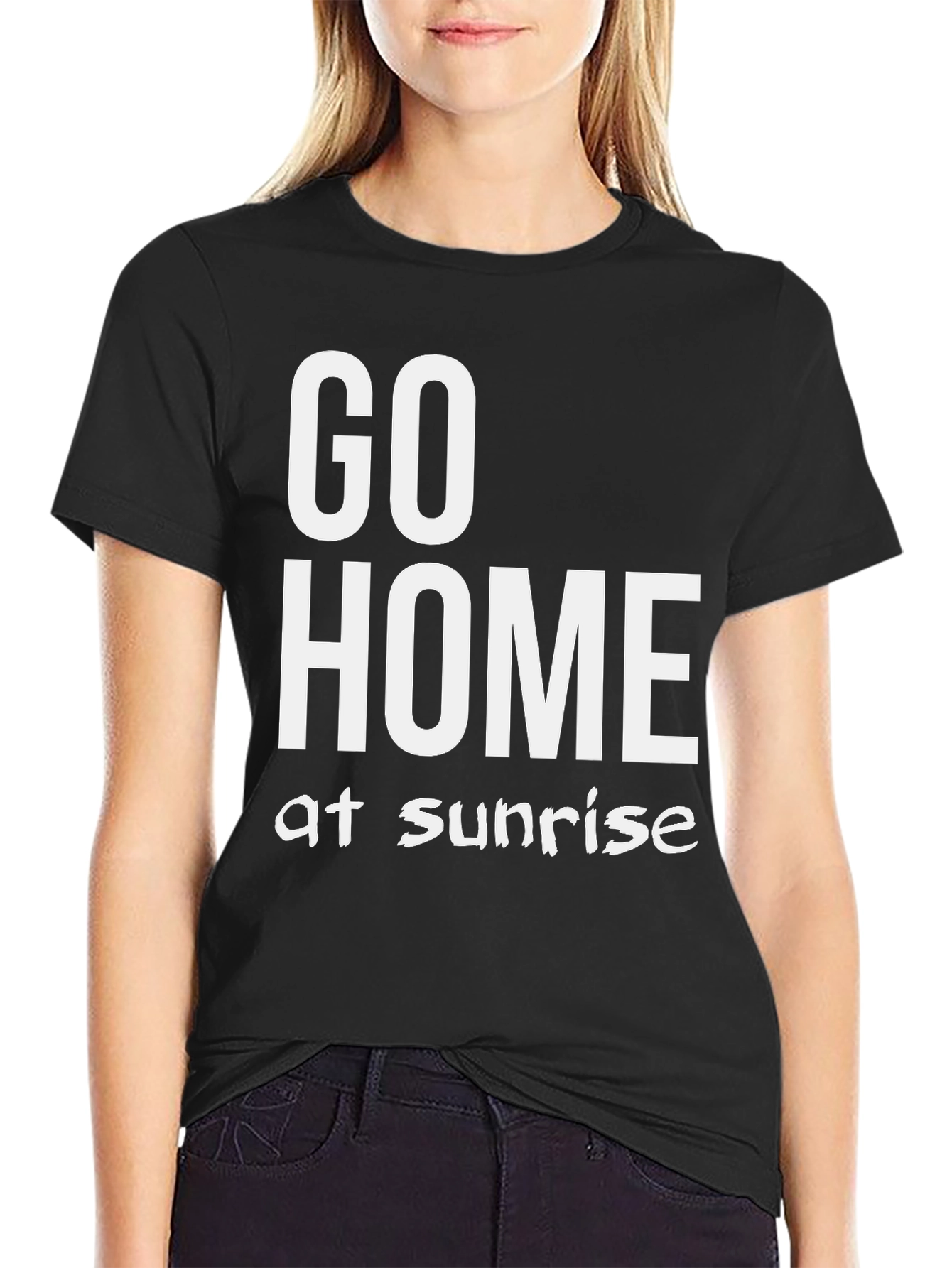 Go Home At Sunrise Graphic T-Shirt