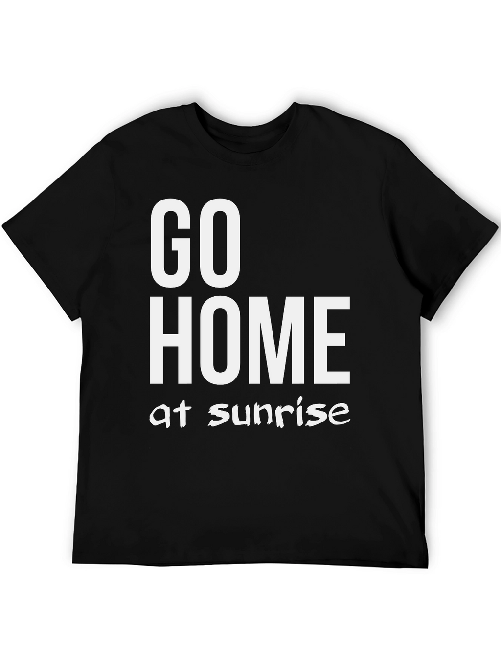 Go Home At Sunrise Graphic T-Shirt