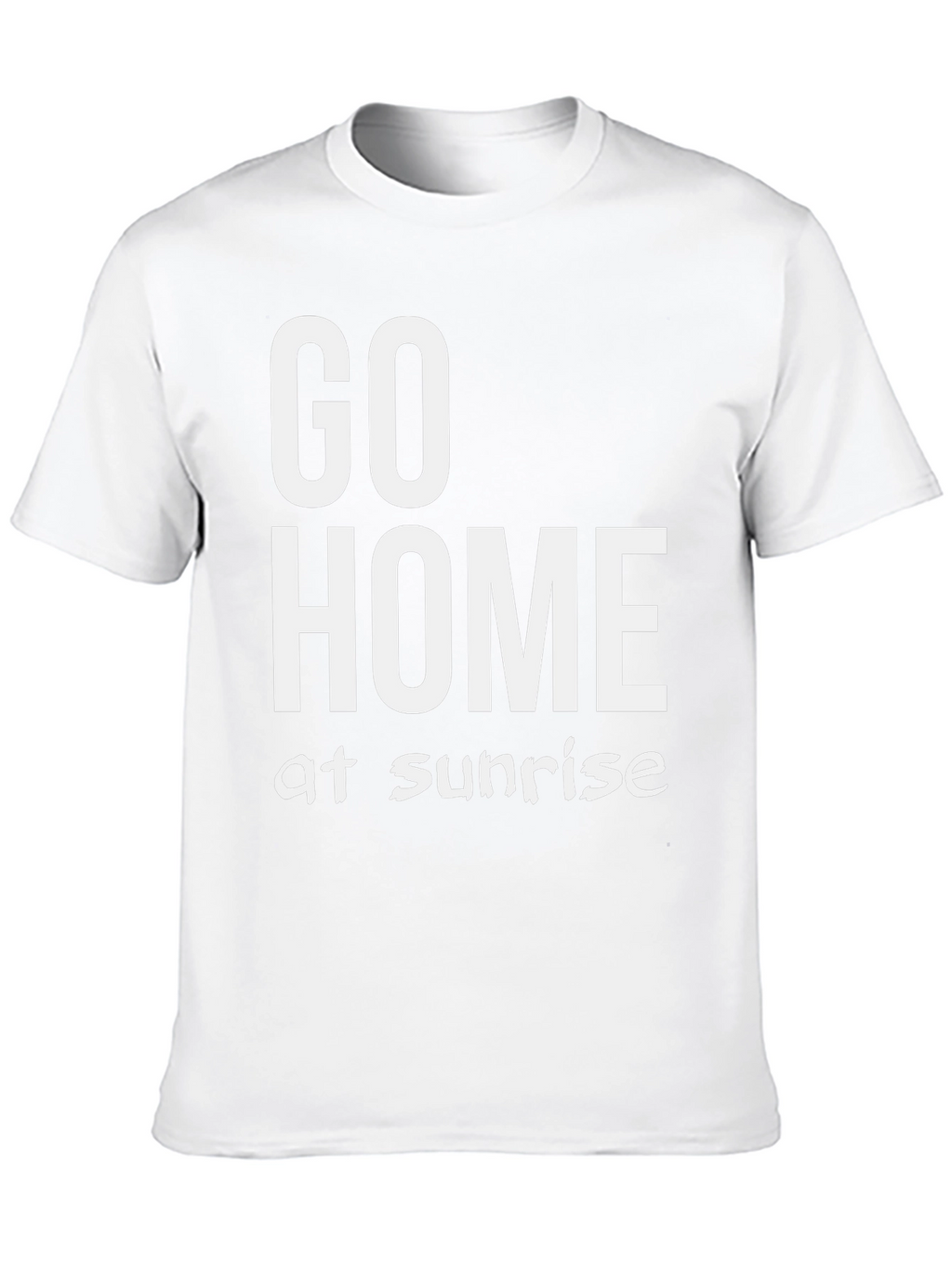Go Home At Sunrise Graphic T-Shirt