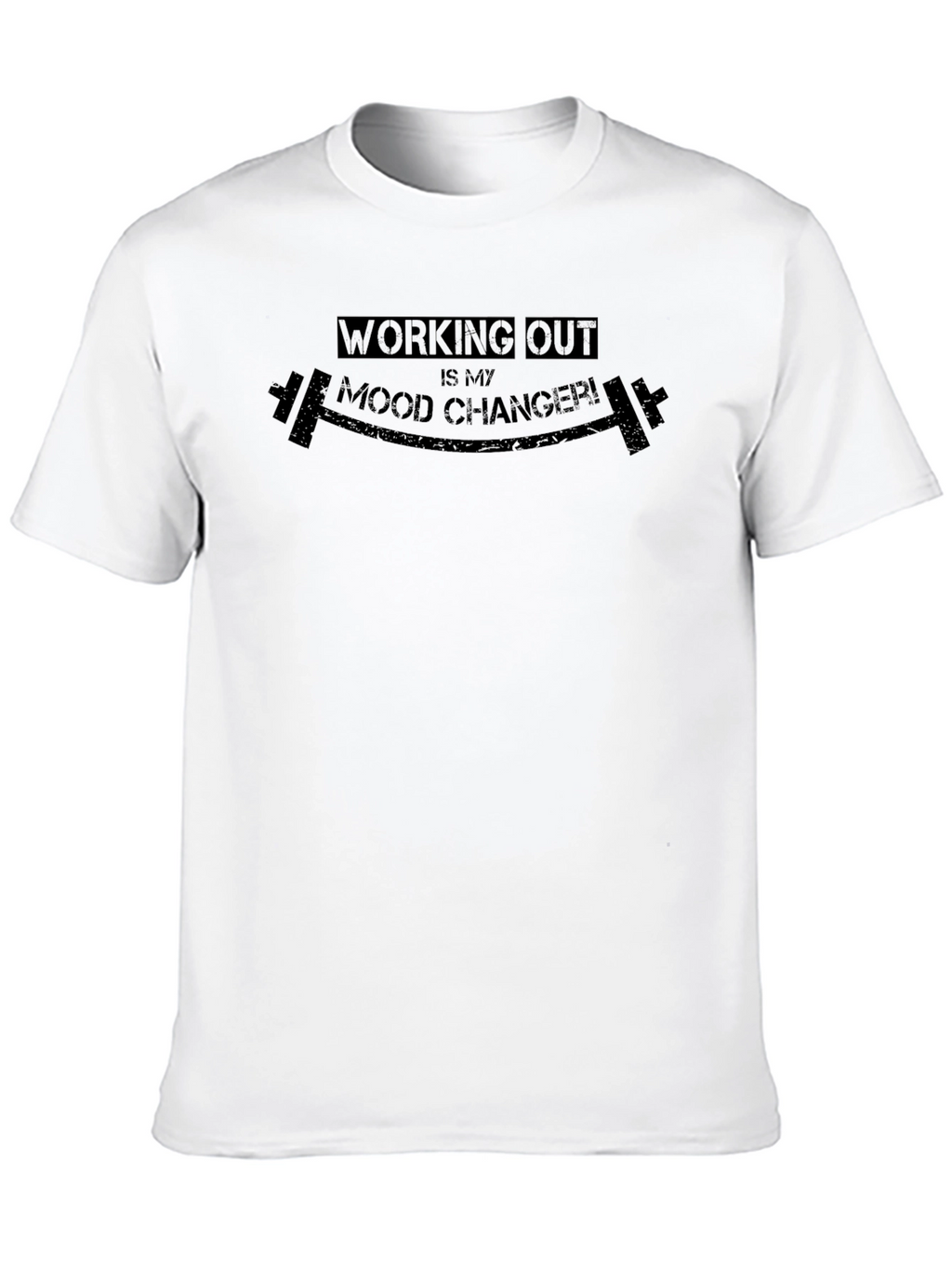 Workout Mood Changer Black T-Shirt