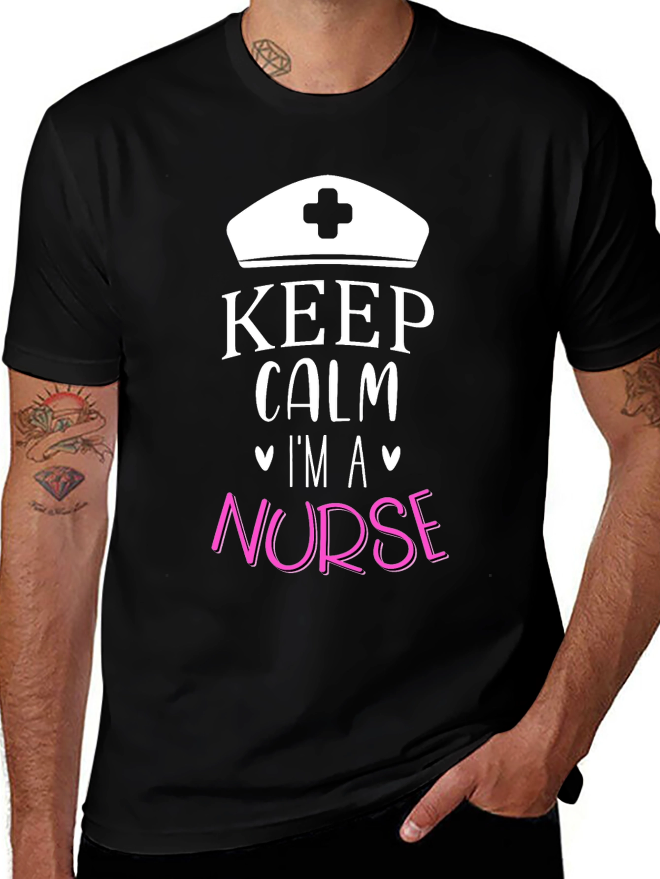 Keep Calm Im A Nurse Graphic Tee