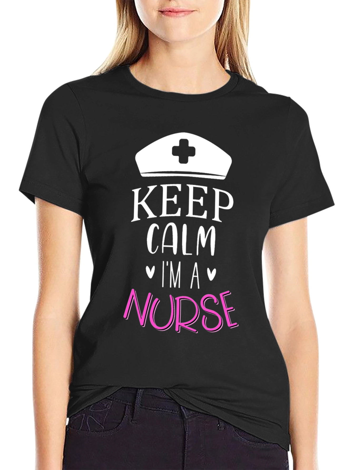 Keep Calm Im A Nurse Graphic Tee