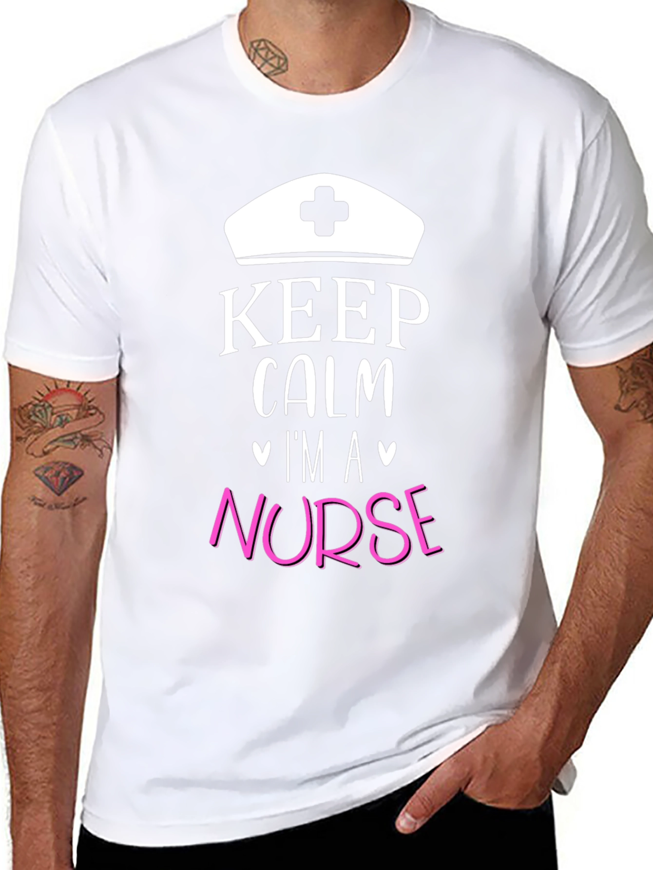 Keep Calm Im A Nurse Graphic Tee