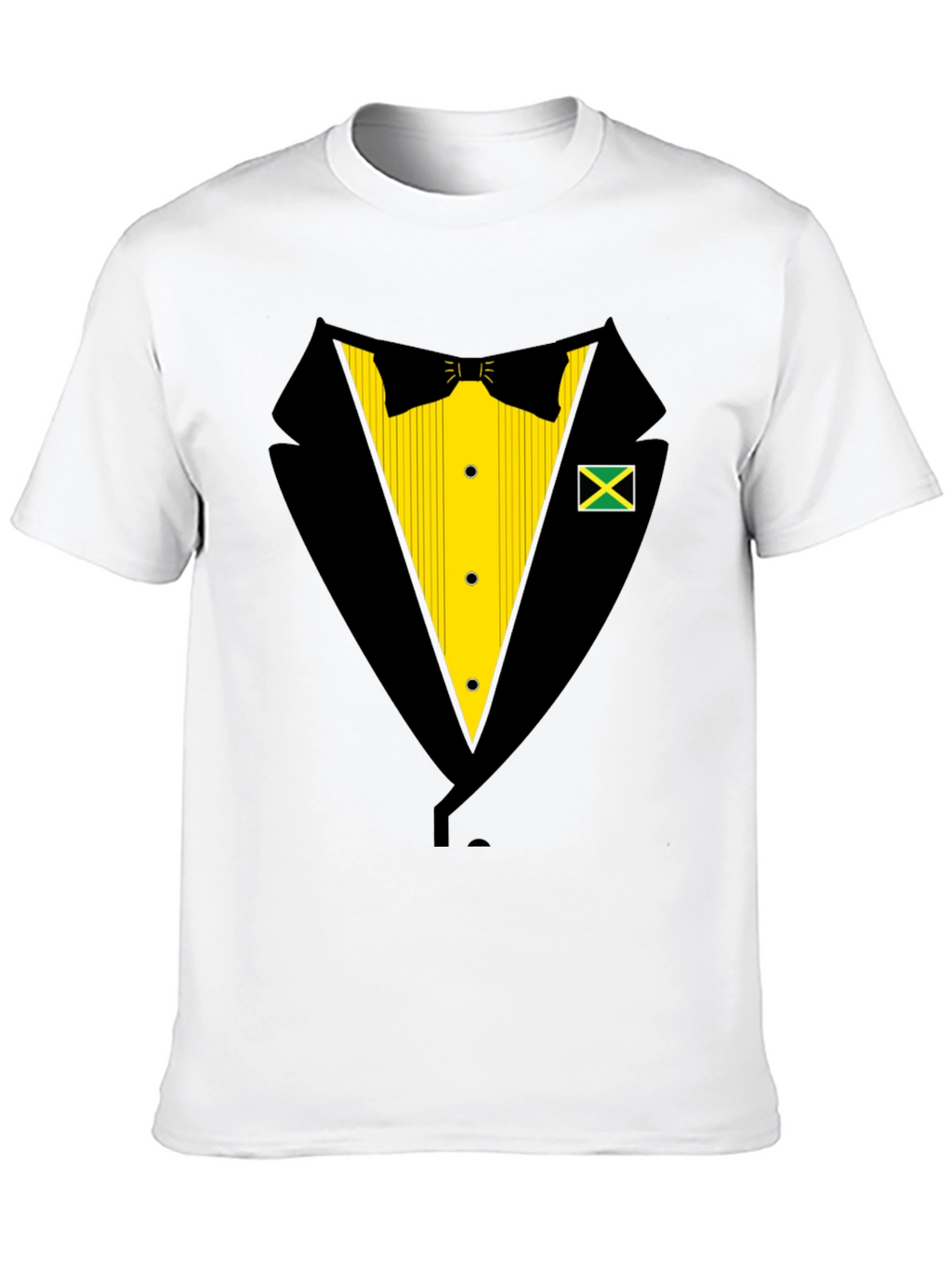 Jamaica Tuxedo T-Shirt - Fun Party Top