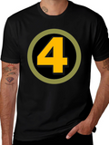 Fantastic Four Inspired Number 4 T-Shirt