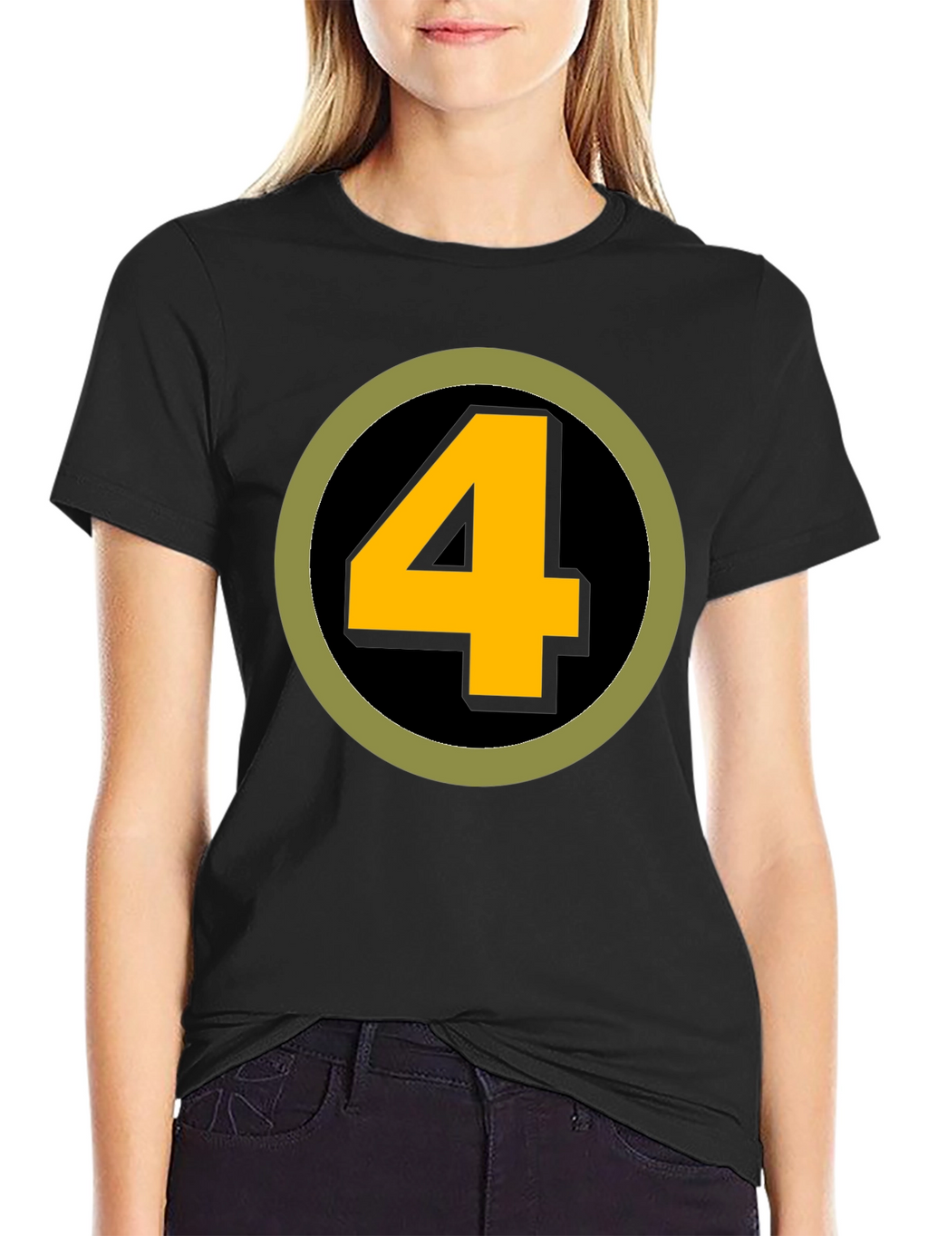 Fantastic Four Inspired Number 4 T-Shirt