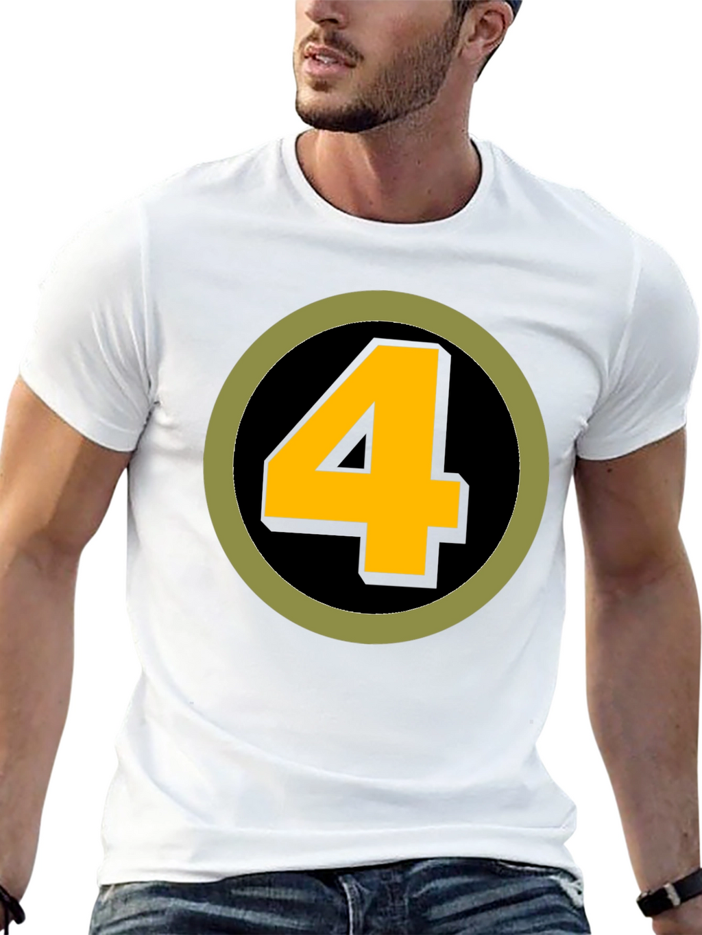 Fantastic Four Inspired Number 4 T-Shirt