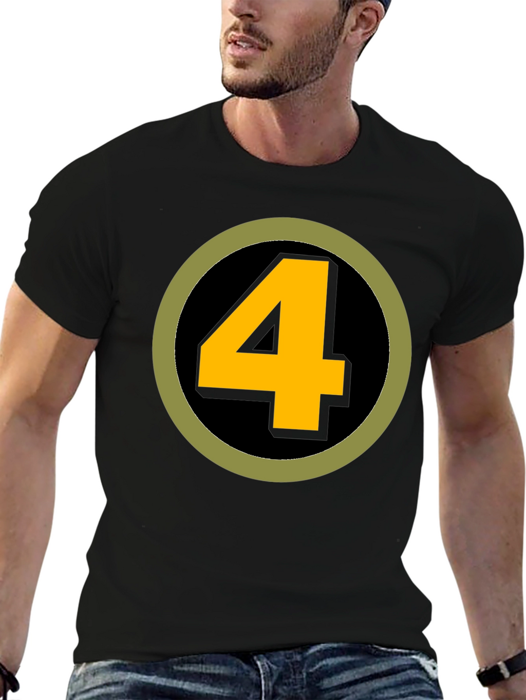 Fantastic Four Inspired Number 4 T-Shirt