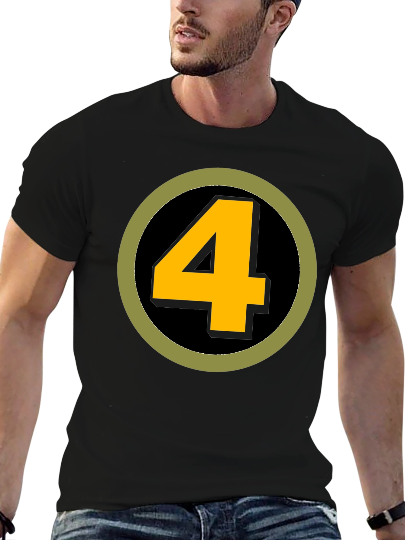 Fantastic Four Inspired Number 4 T-Shirt