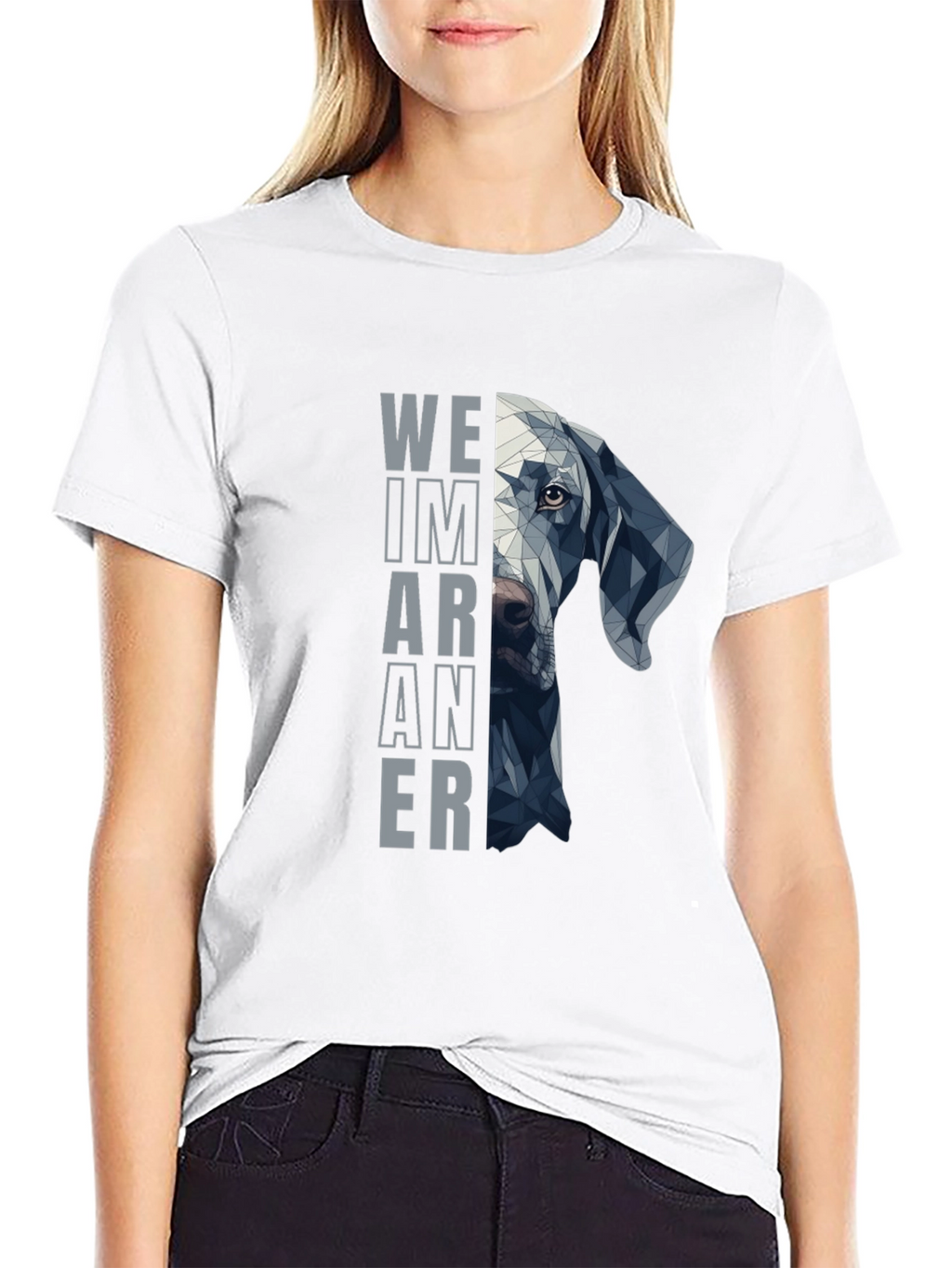 Weimaraner Dog Graphic Tee - Stylish Pet Lovers Shirt